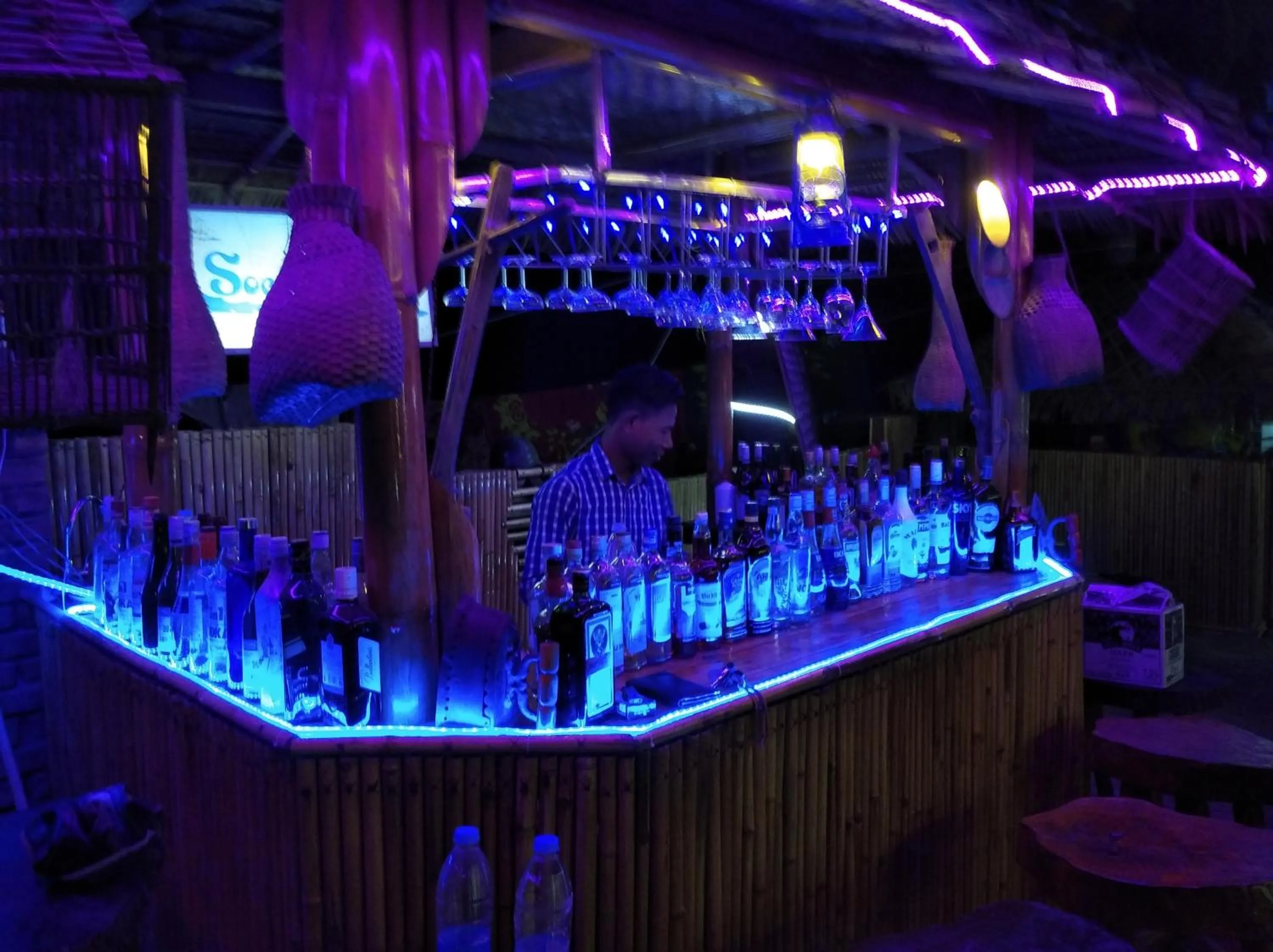 Lounge or bar in Soe Ko Ko Beach House & Restaurant