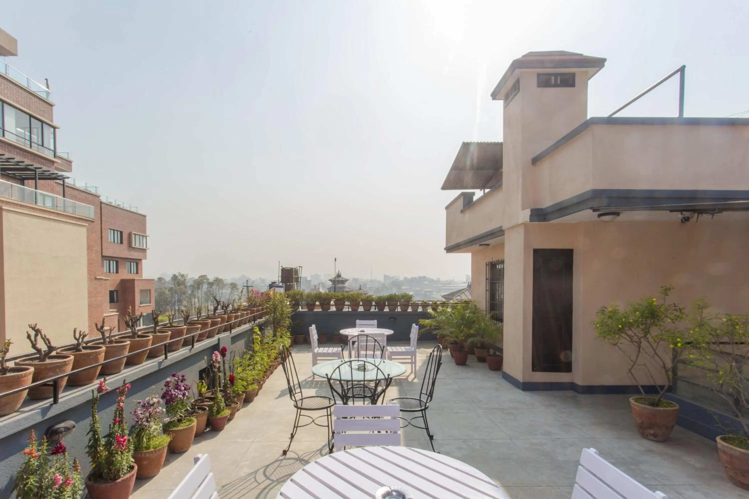 Balcony/Terrace in Fuji Hotel
