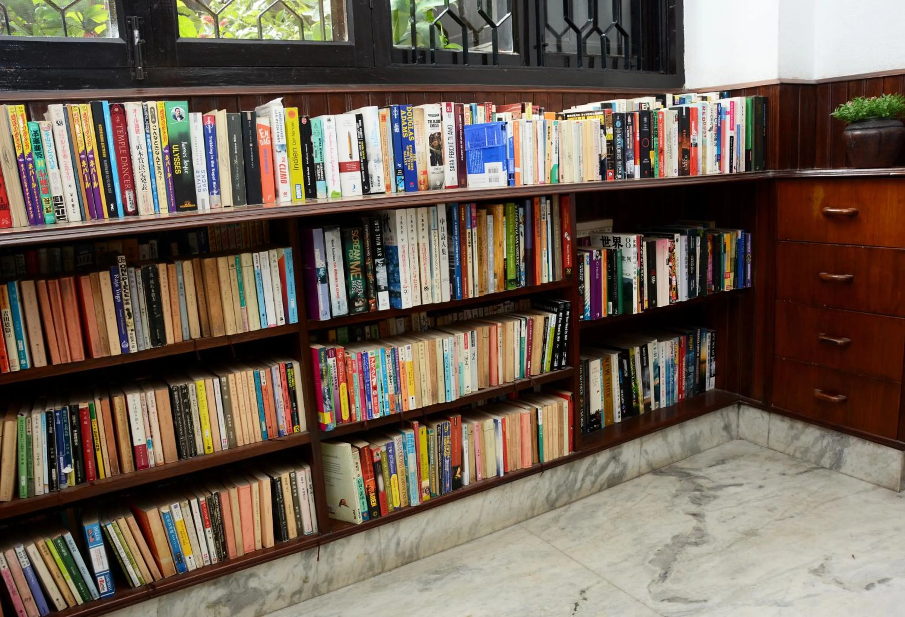 Library in Fuji Hotel
