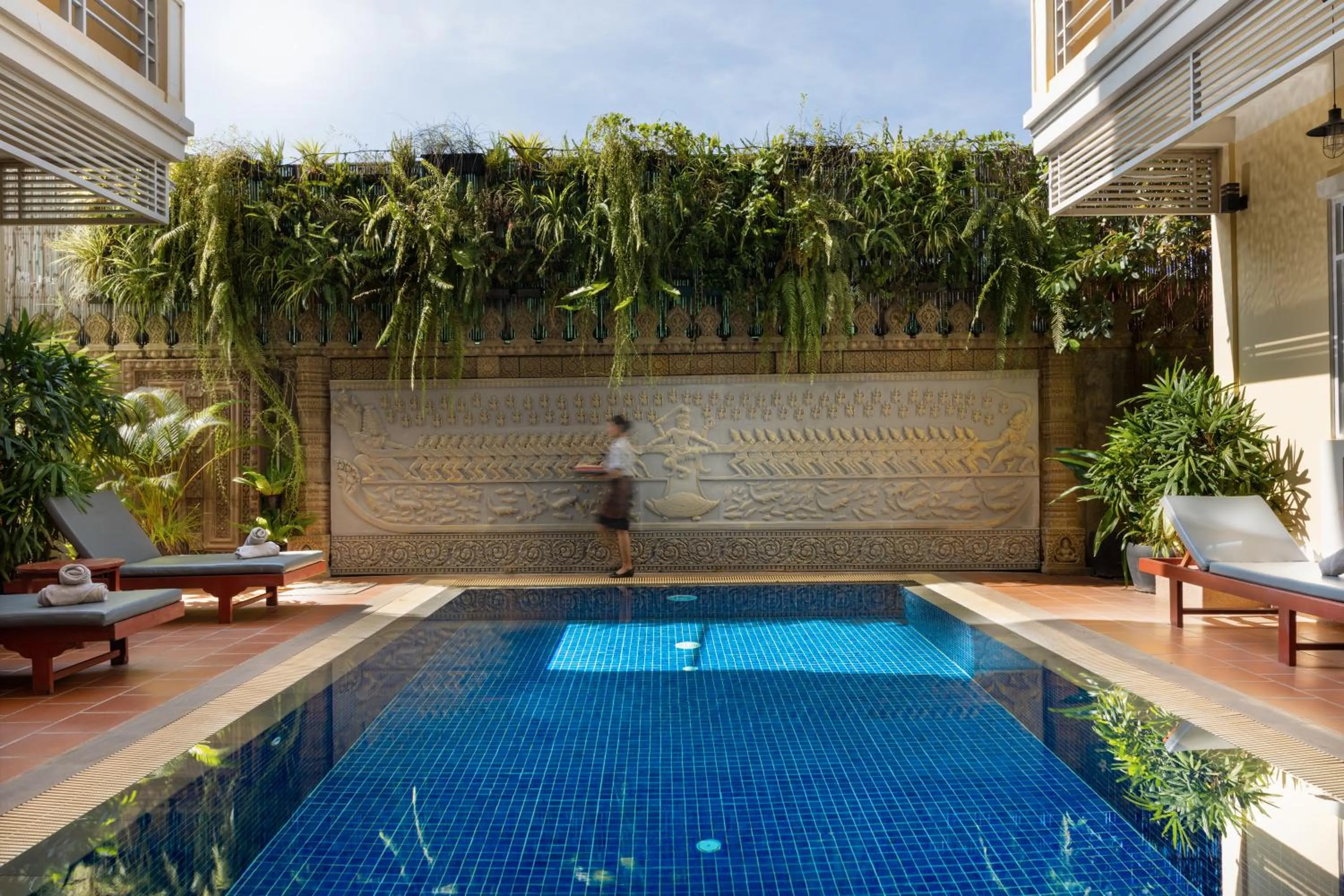 Swimming pool in Grand Bayon Siem Reap Hotel