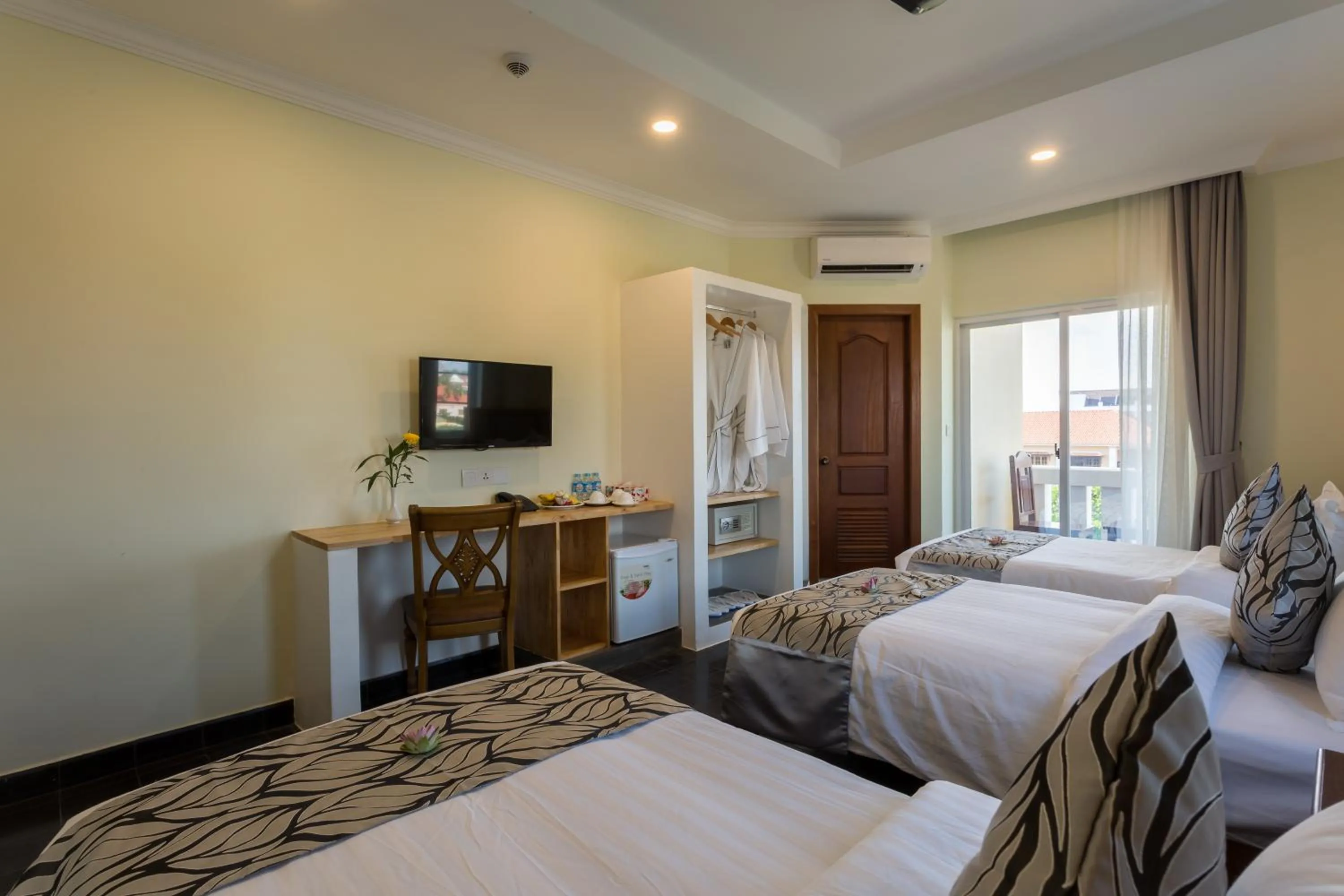 Photo of the whole room, Bed in Grand Bayon Siem Reap Hotel