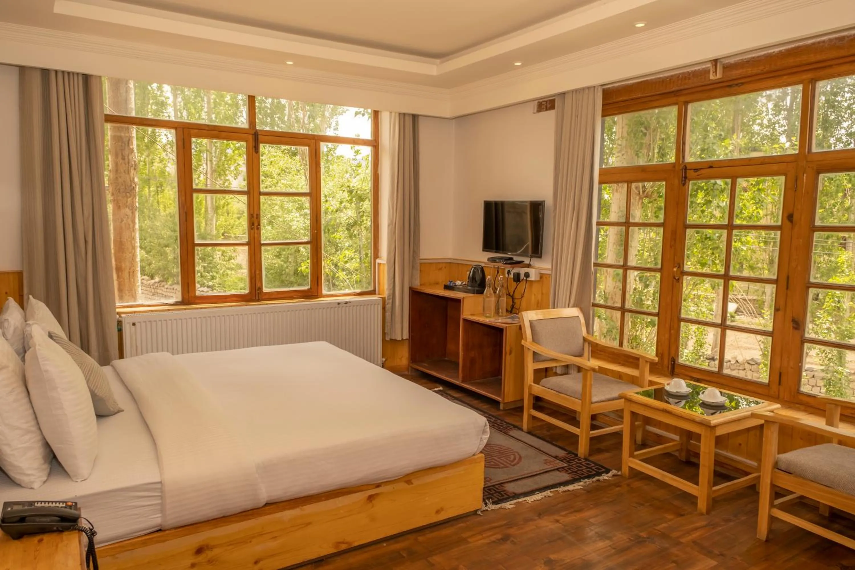 Bed in The Silk Route Ladakh