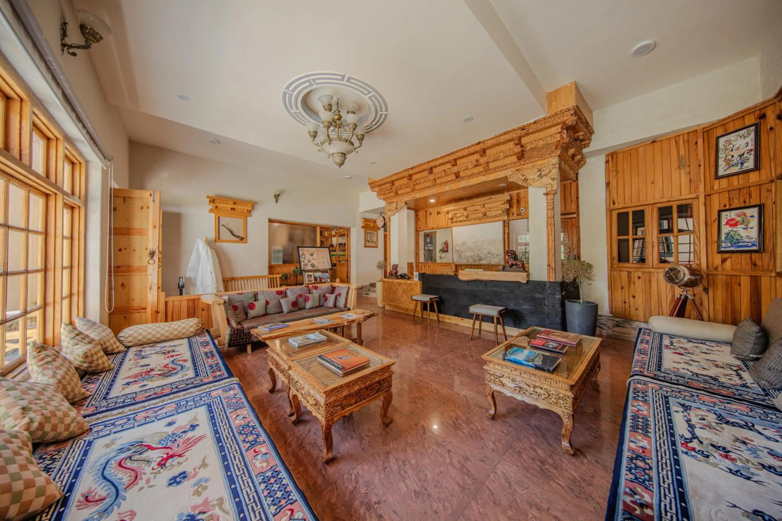 Bed in The Silk Route Ladakh