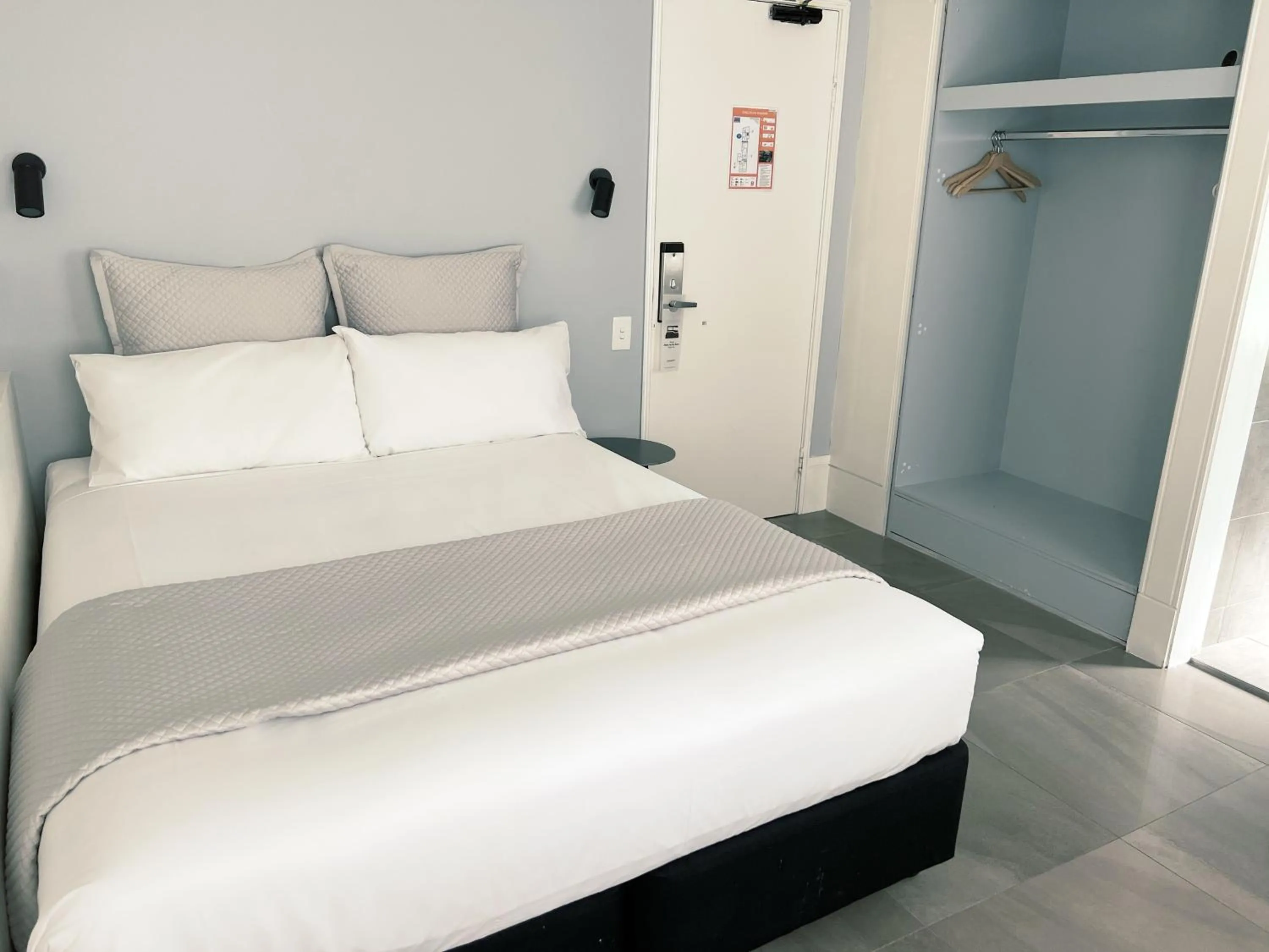 Bed in Sydney Boutique Hotel