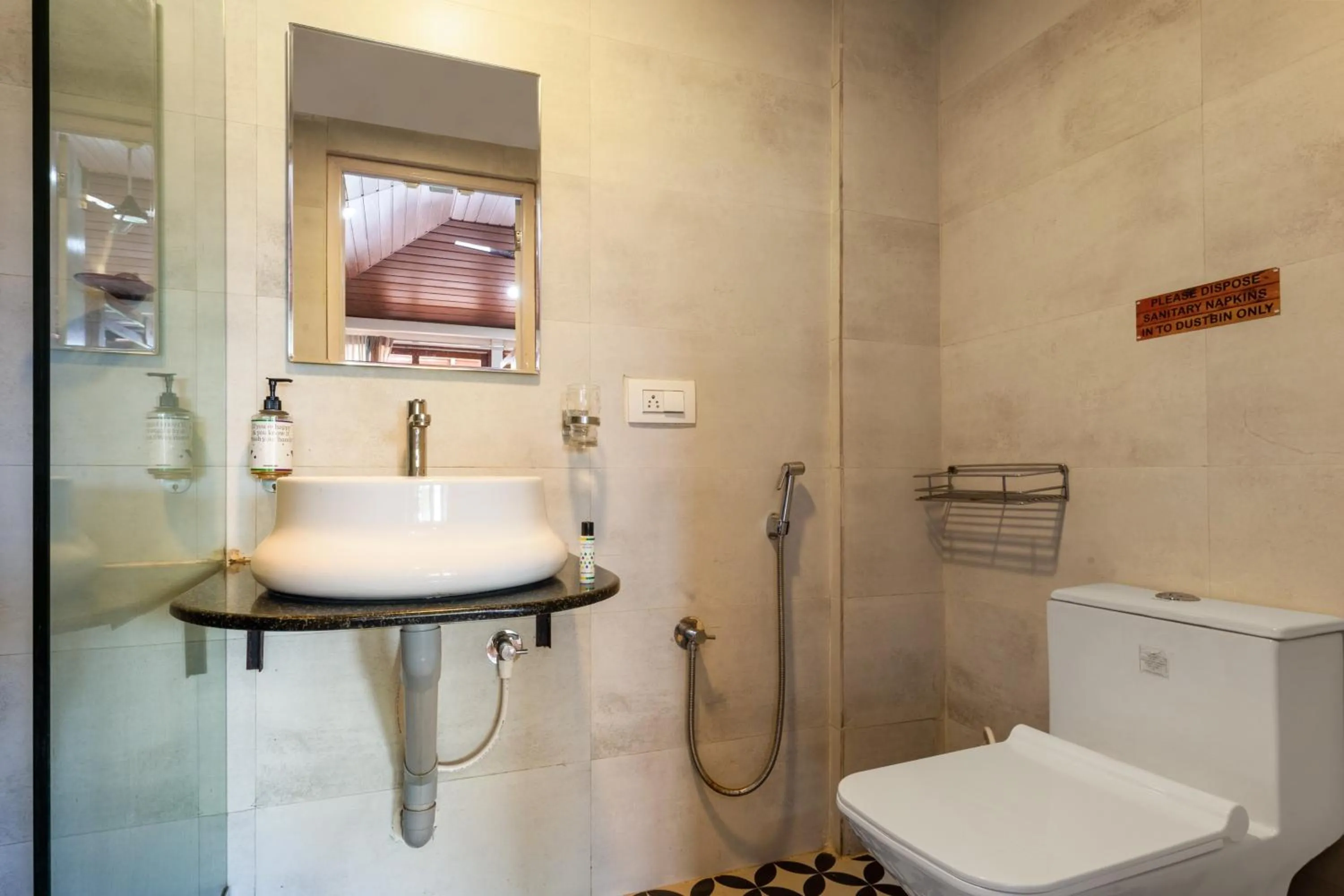 Bathroom in Treebo Vrindavan, 3 Km From Madikeri Fort