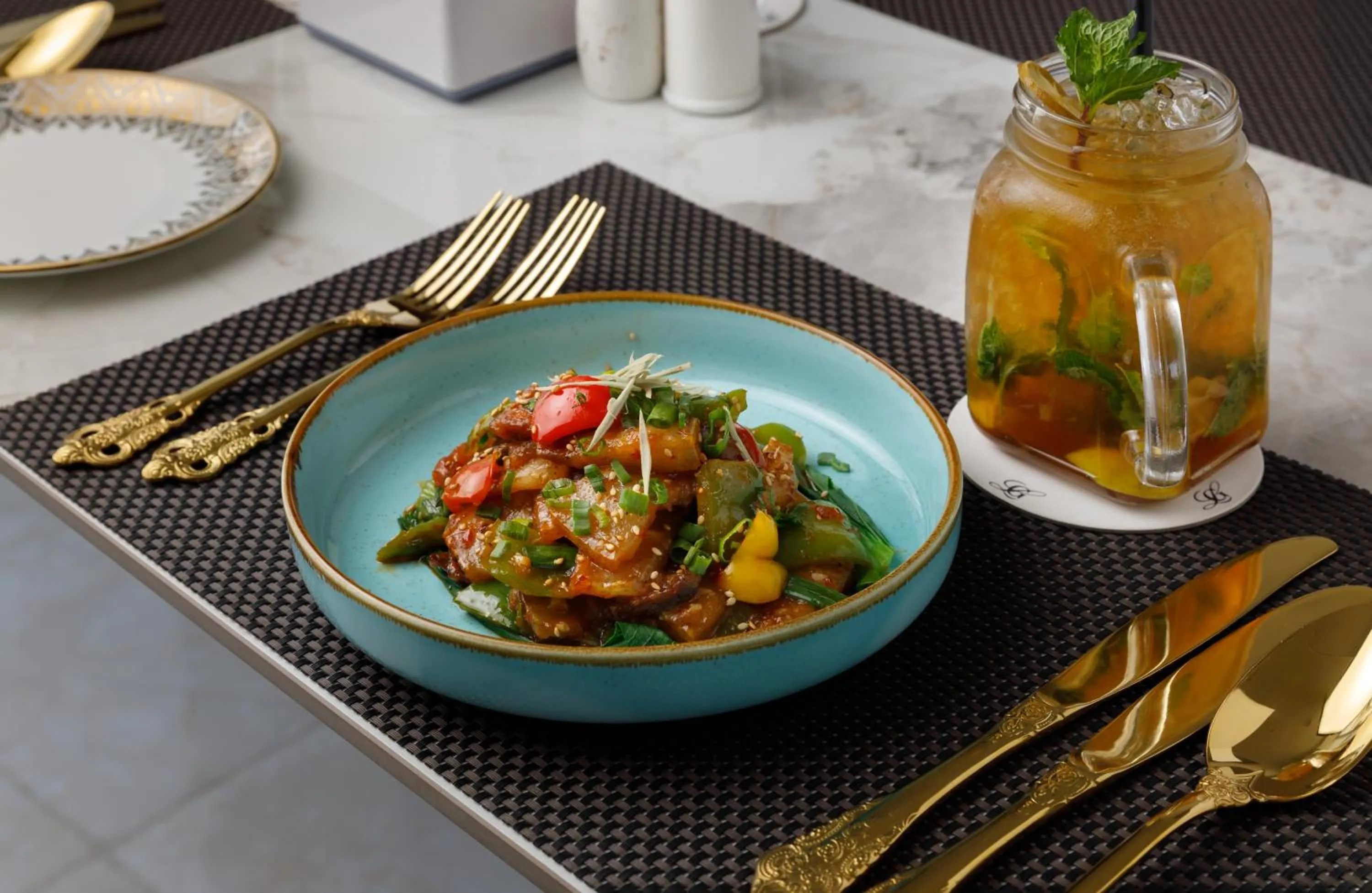 Food close-up in Le Glamour Resort & Wellness Spa