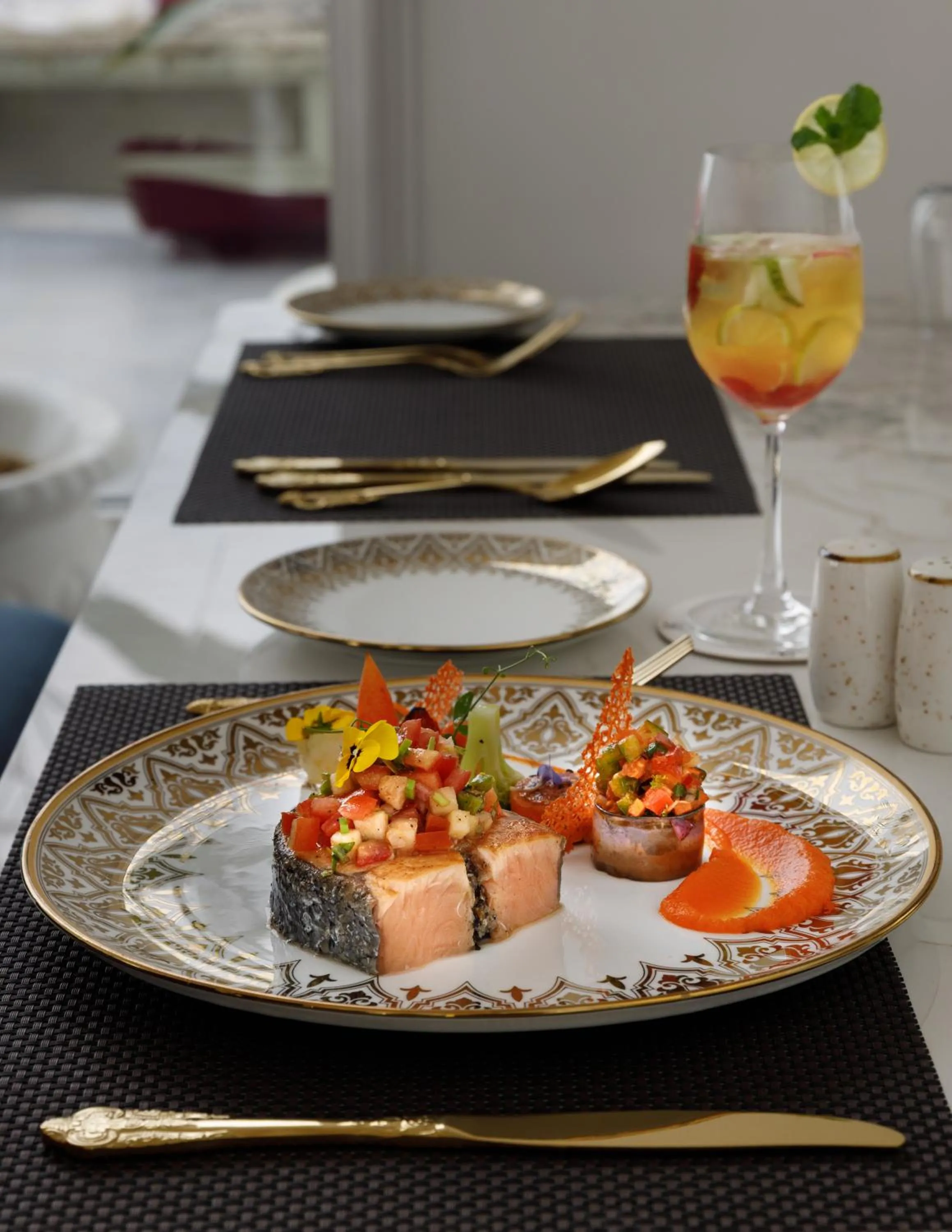 Food close-up in Le Glamour Resort & Wellness Spa