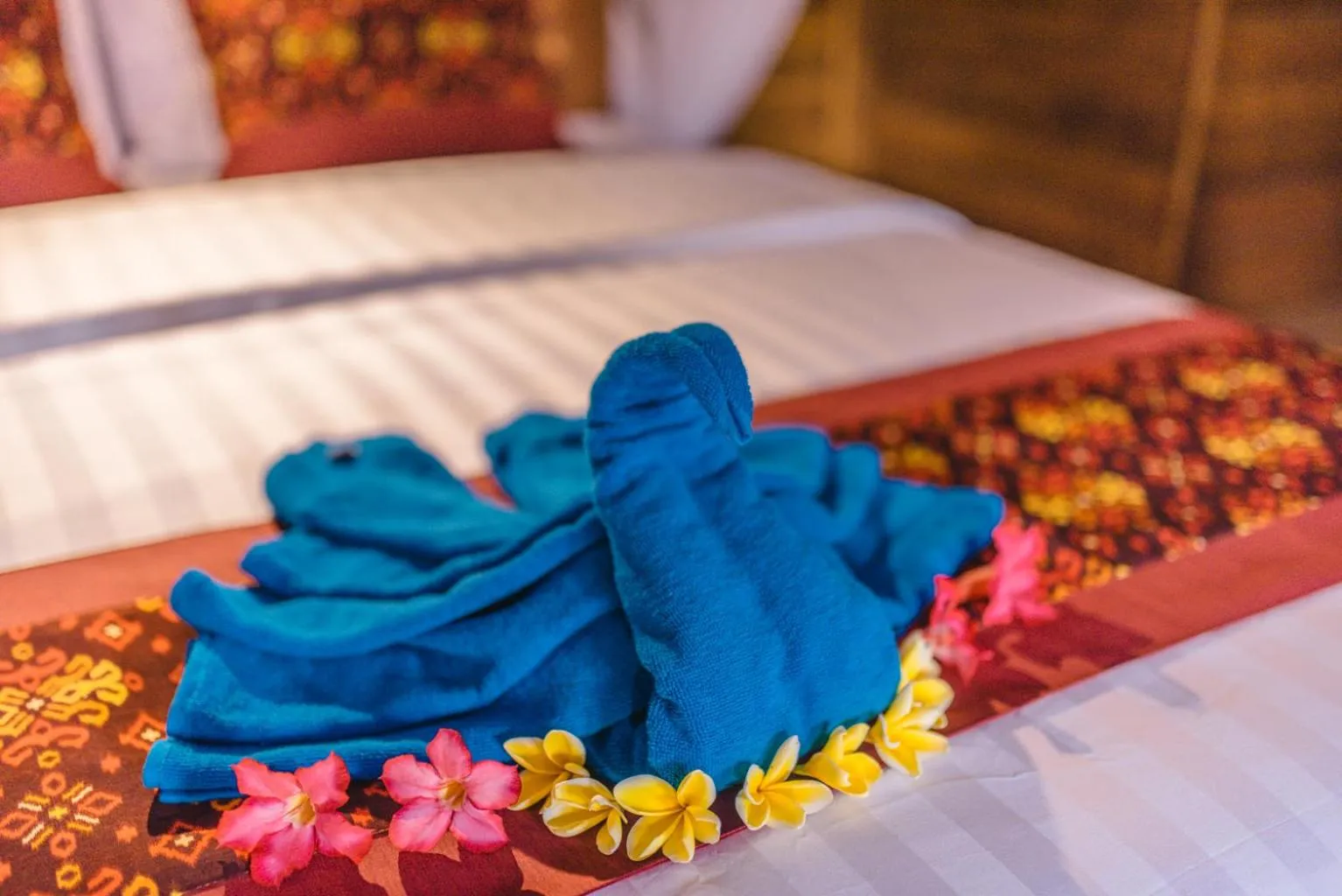 Bed in Nerima Hut Lembongan