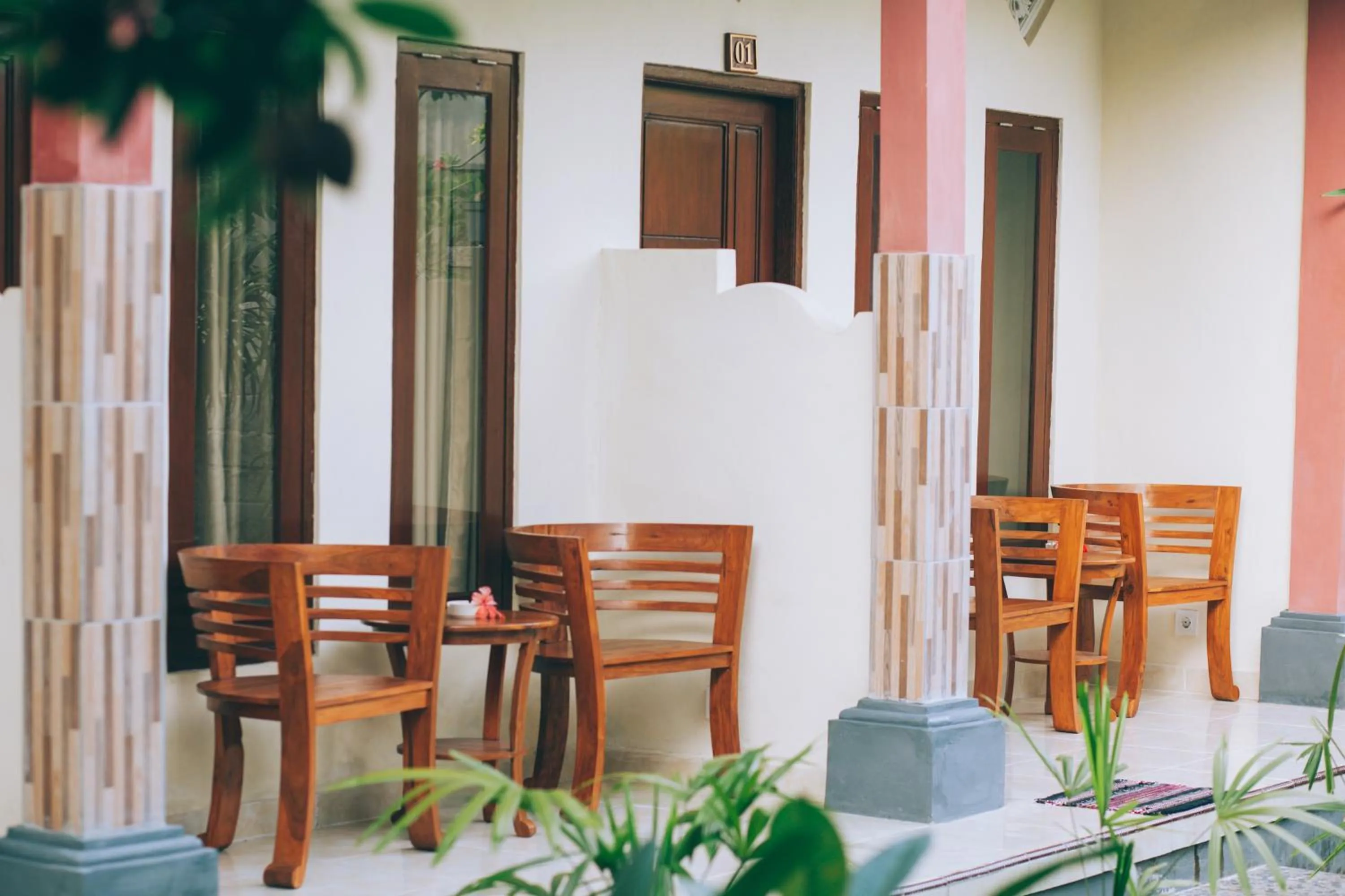 Balcony/Terrace in Nerima Hut Lembongan