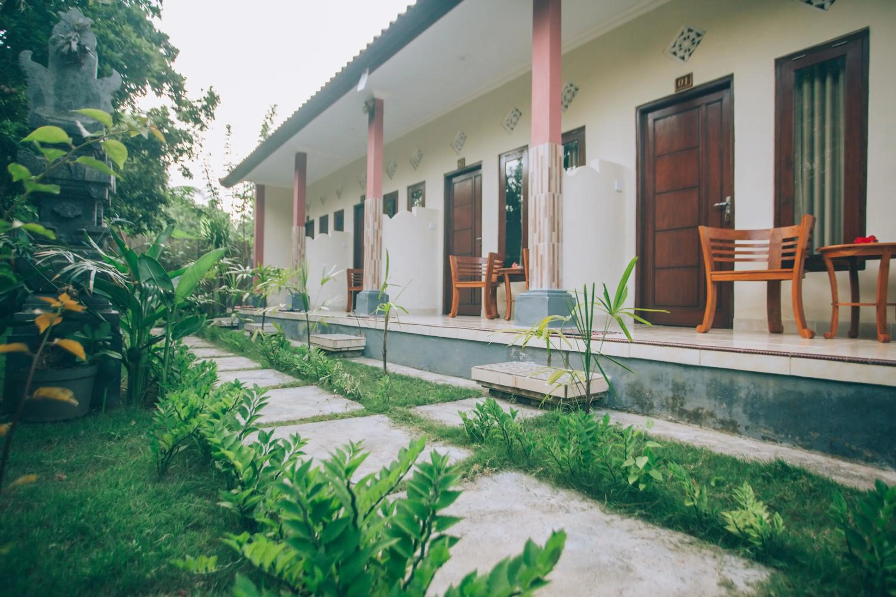 Balcony/Terrace in Nerima Hut Lembongan
