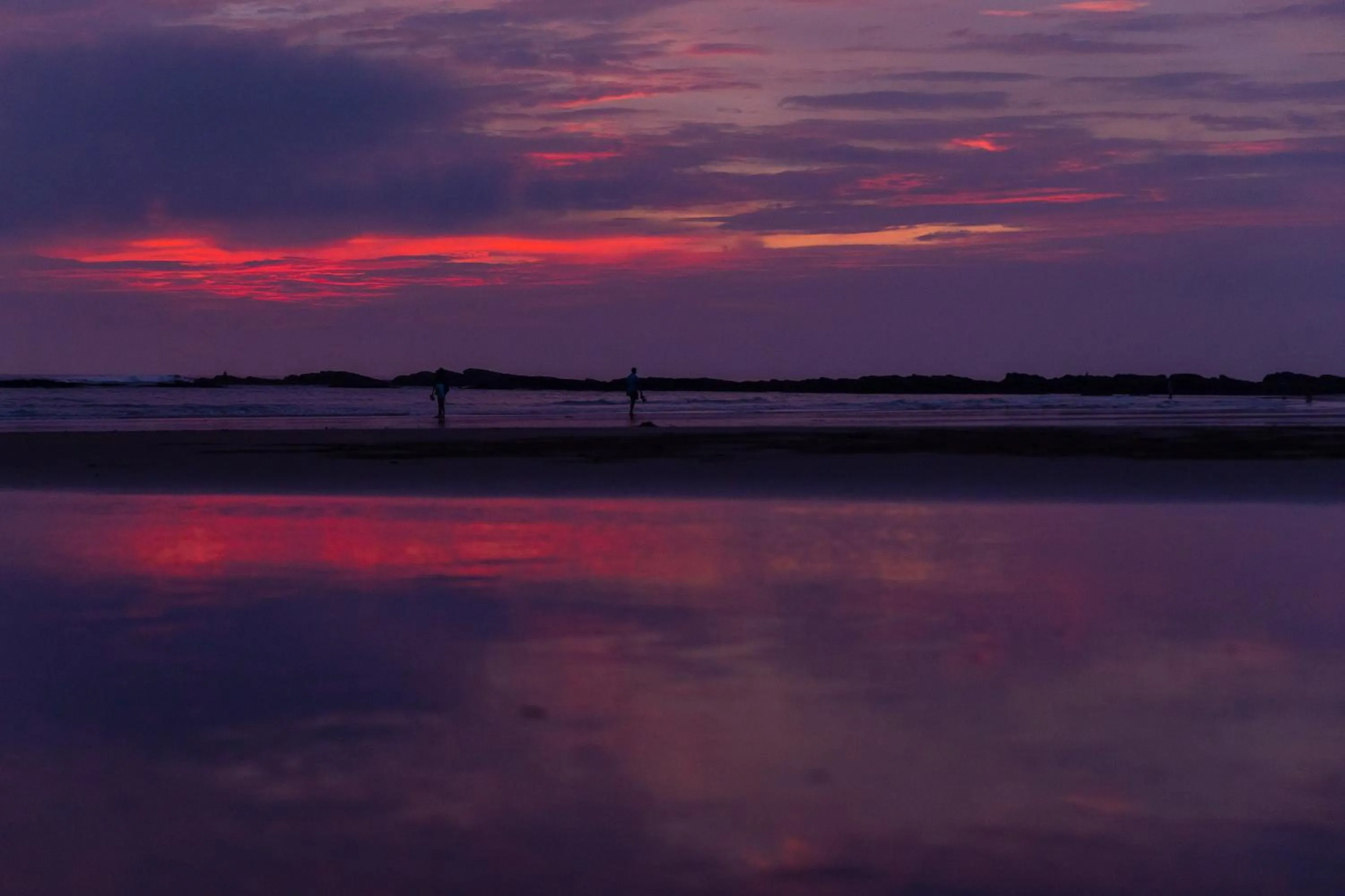 Sunset in LaRiSa Resort, Morjim