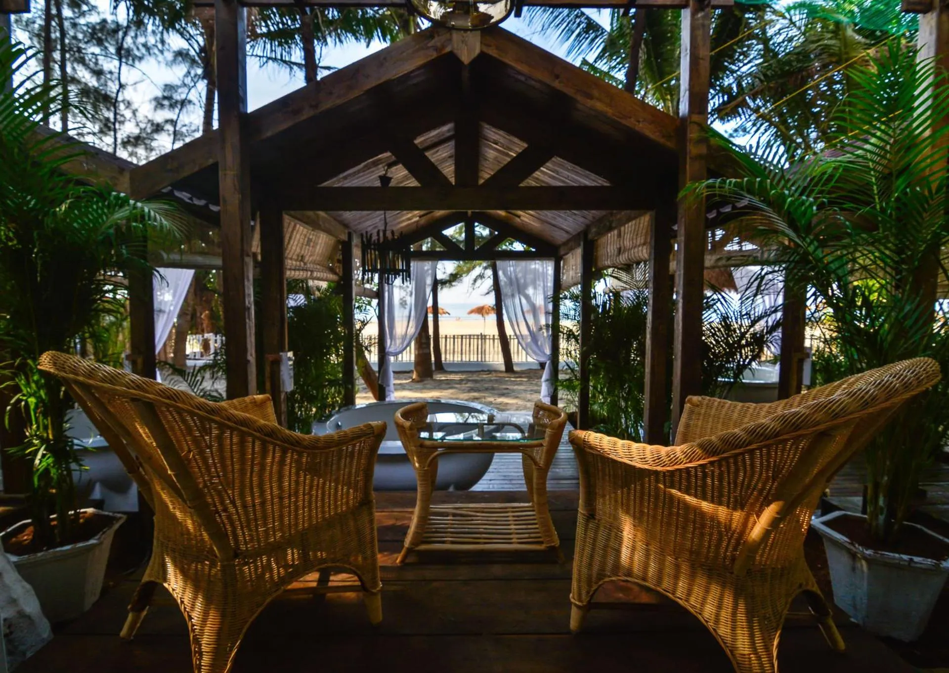 Sea view in LaRiSa Resort, Morjim