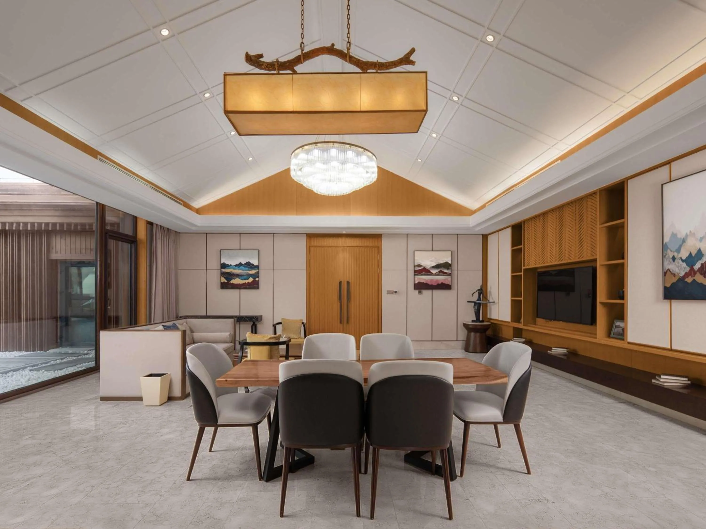 Photo of the whole room in The View Hotel Changbai Mountain - MGallery Collection