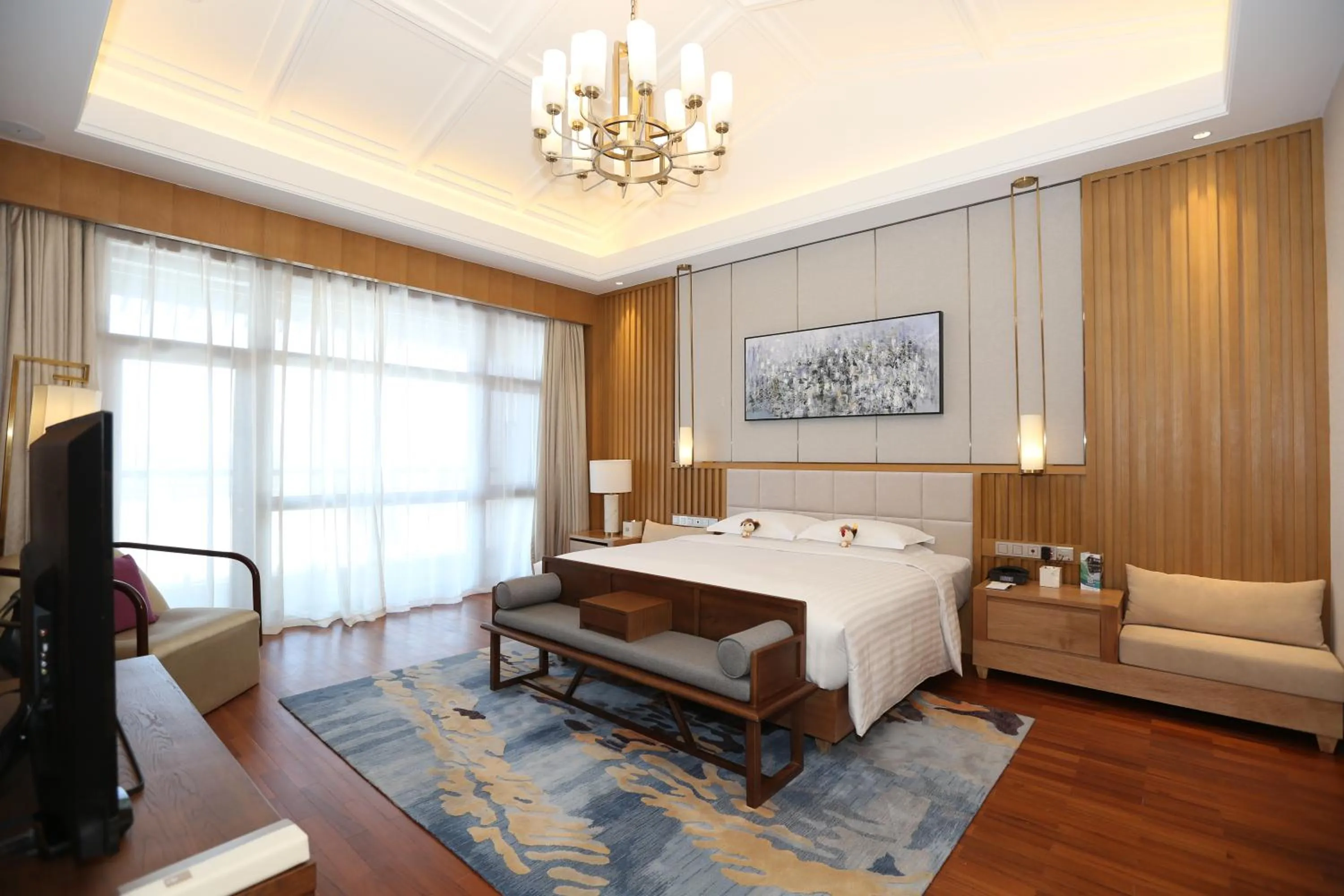 Bed in The View Hotel Changbai Mountain - MGallery Collection