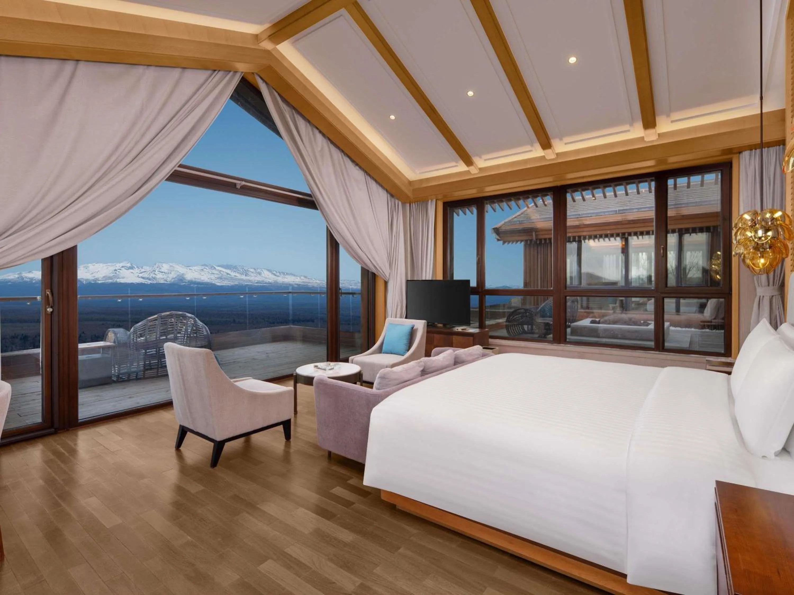 Photo of the whole room in The View Hotel Changbai Mountain - MGallery Collection