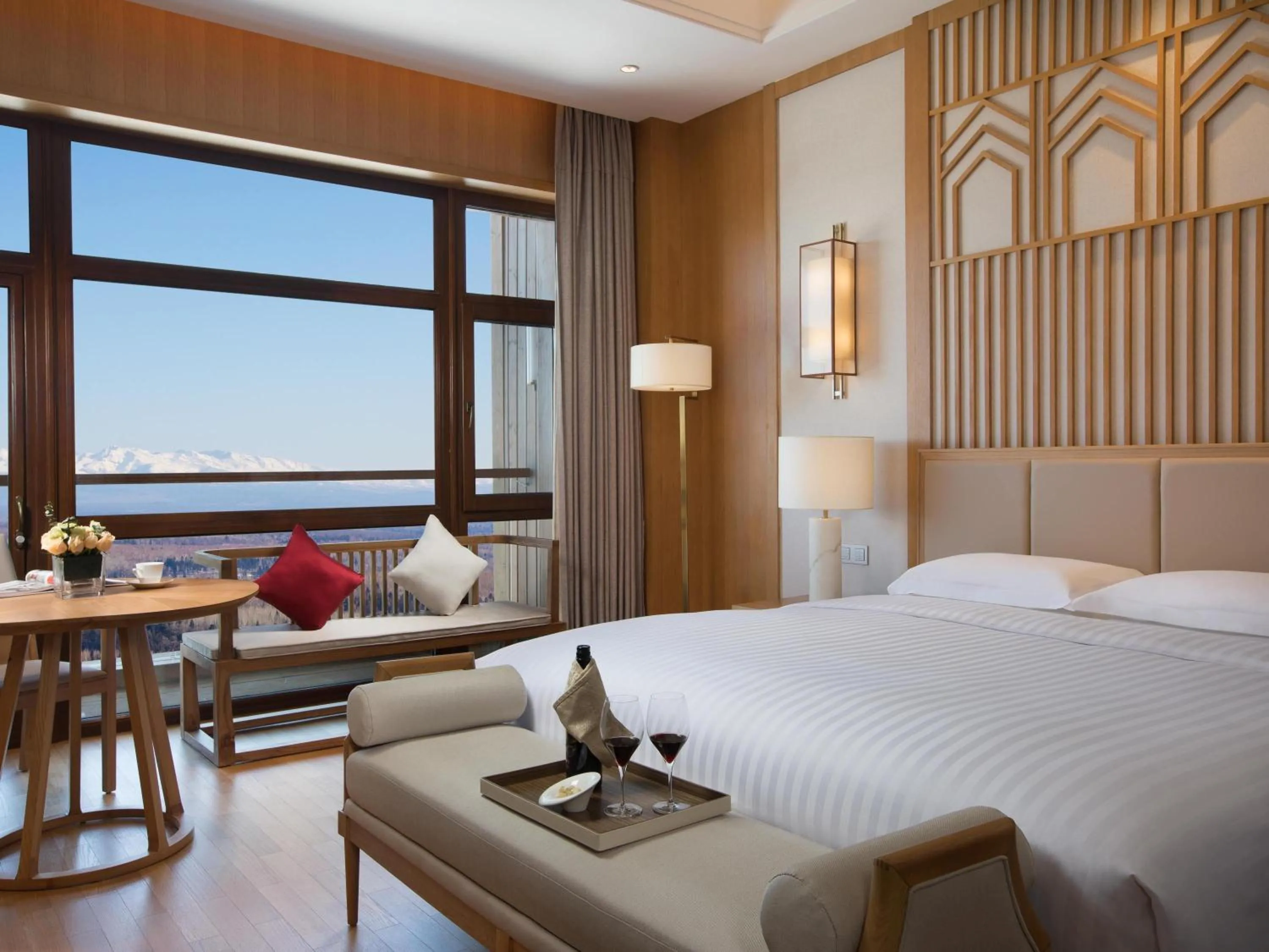 Bedroom in The View Hotel Changbai Mountain - MGallery Collection