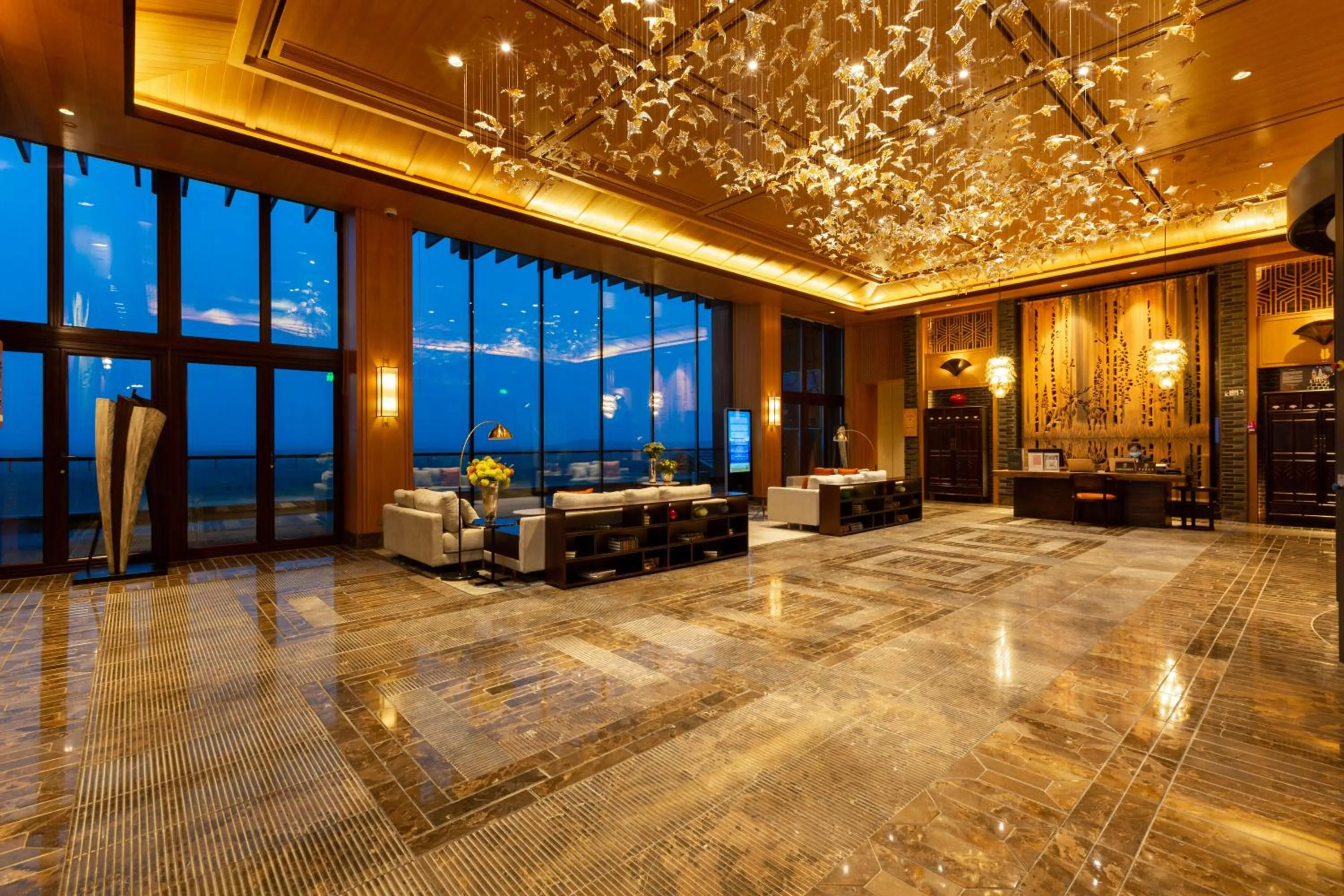 Lobby or reception in The View Hotel Changbai Mountain - MGallery Collection