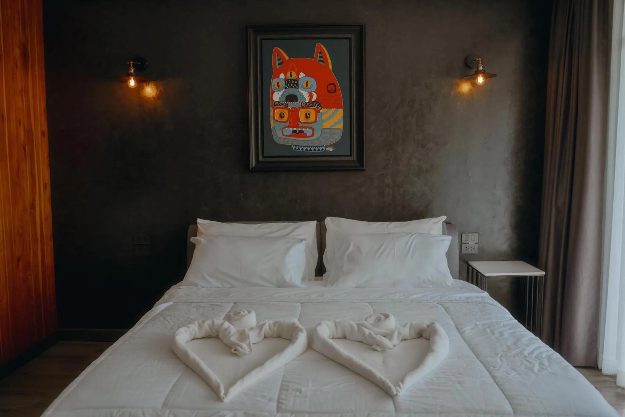 Bed in The Sunnery Ville