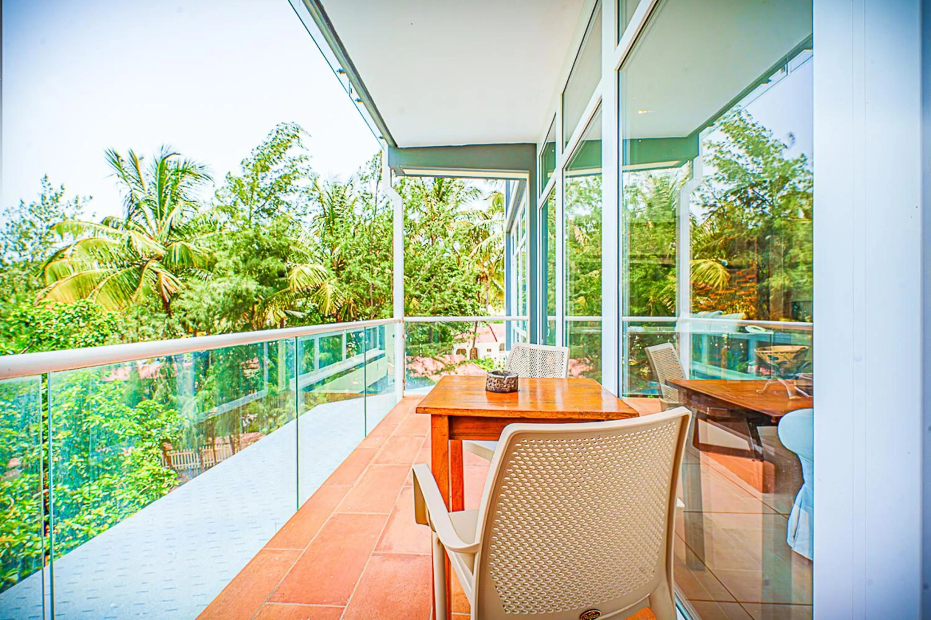 Balcony/Terrace in Kasumai Beach Resort