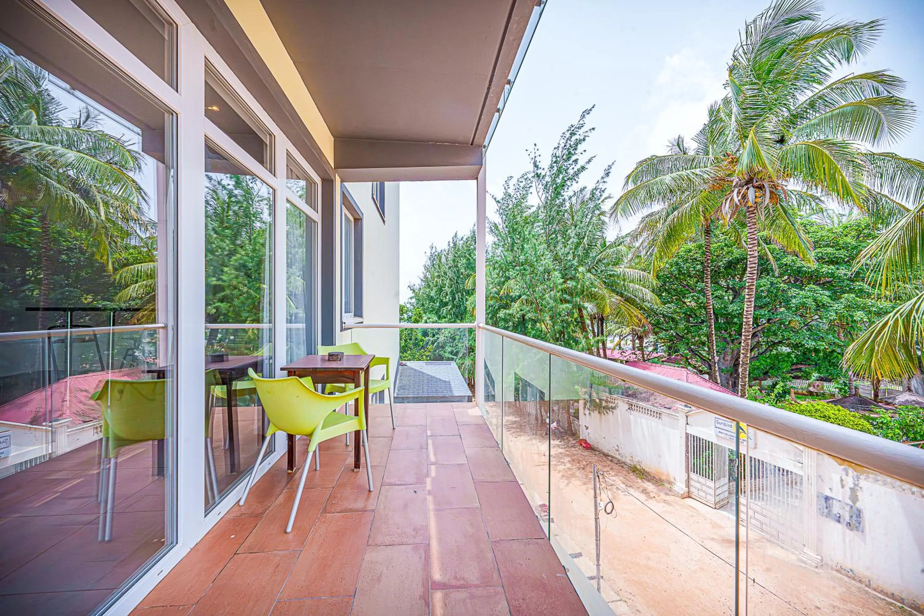 Balcony/Terrace in Kasumai Beach Resort