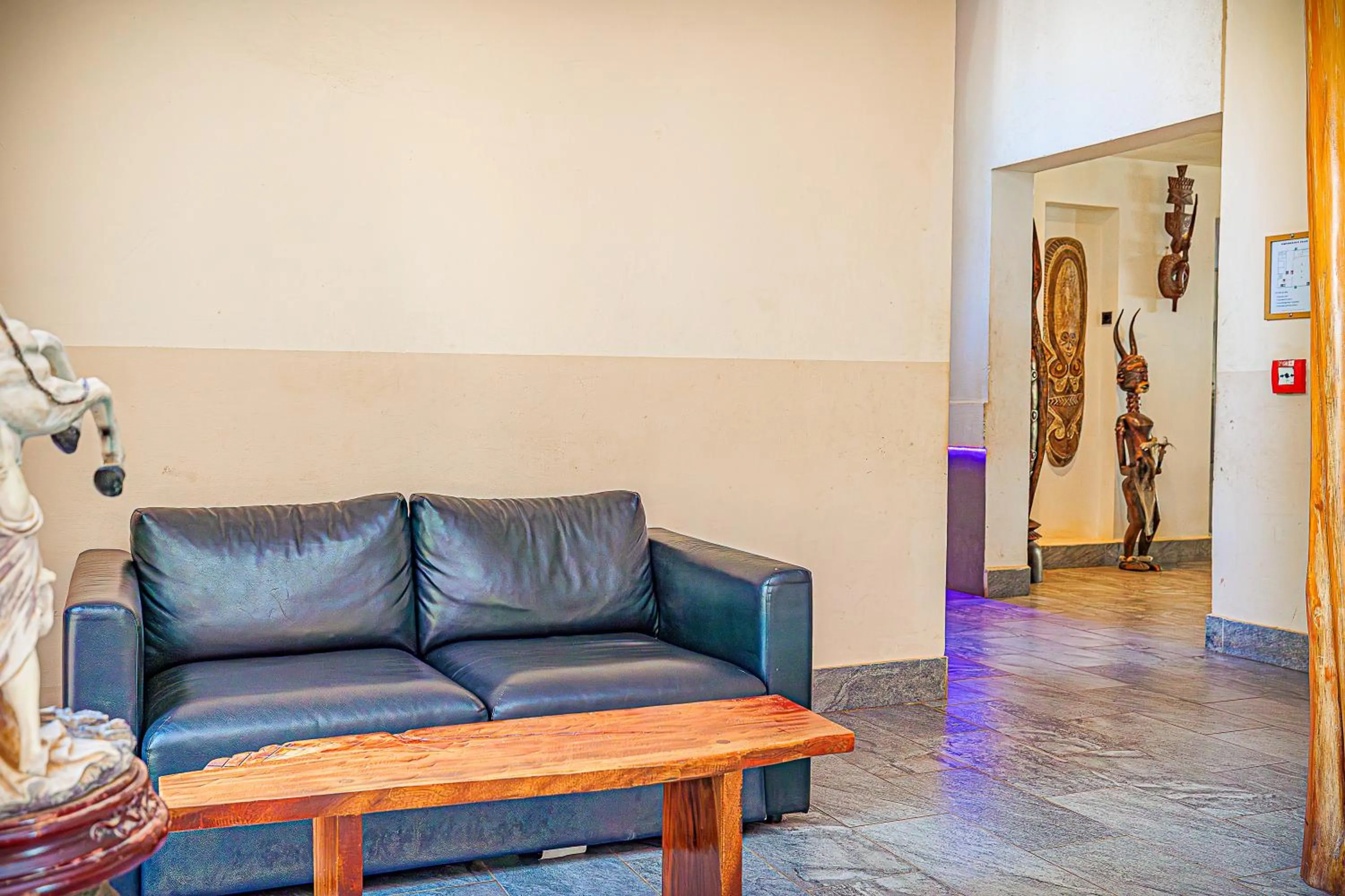 Seating area in Kasumai Beach Resort