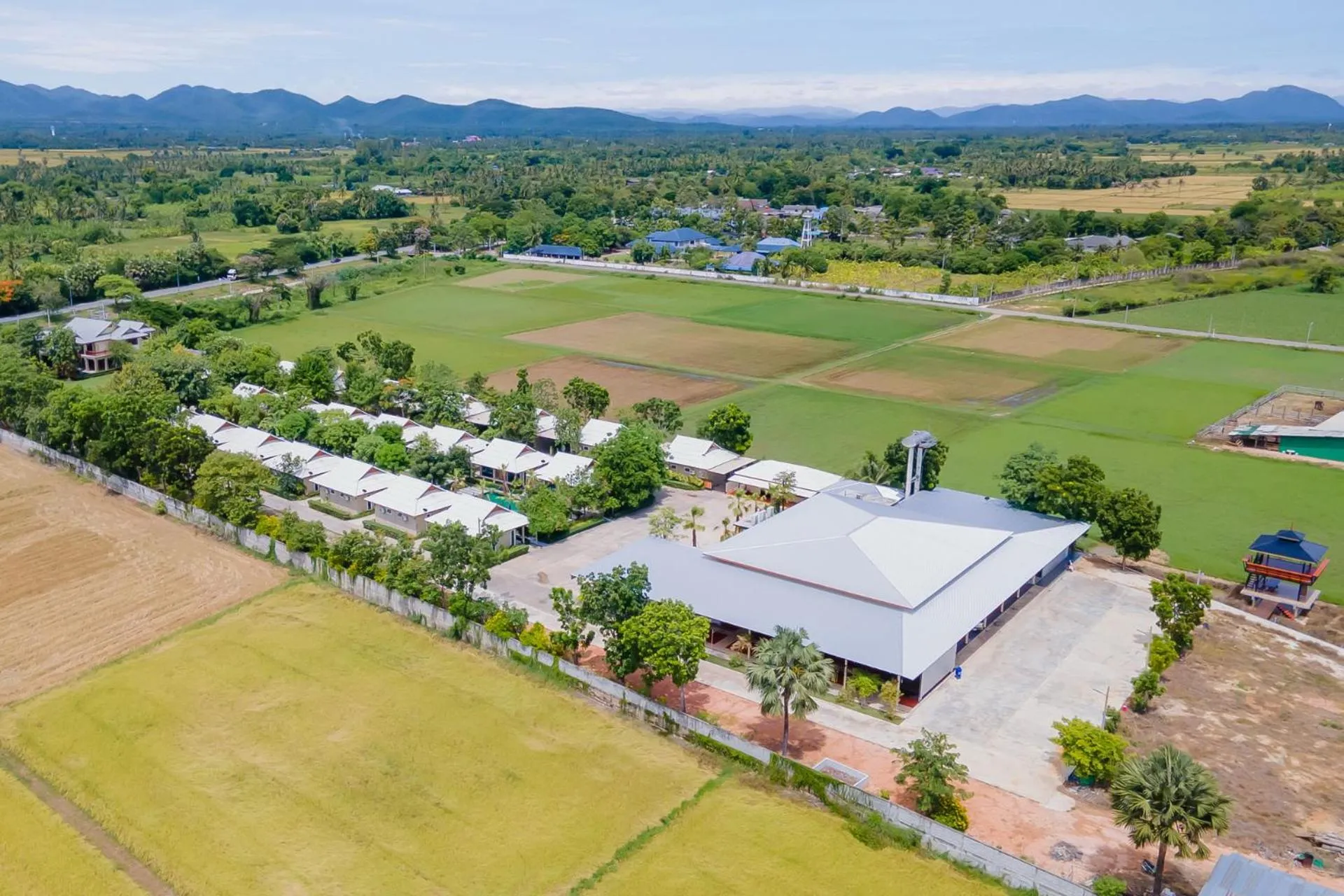 Bird's eye view in Tontan Resort Cha-am