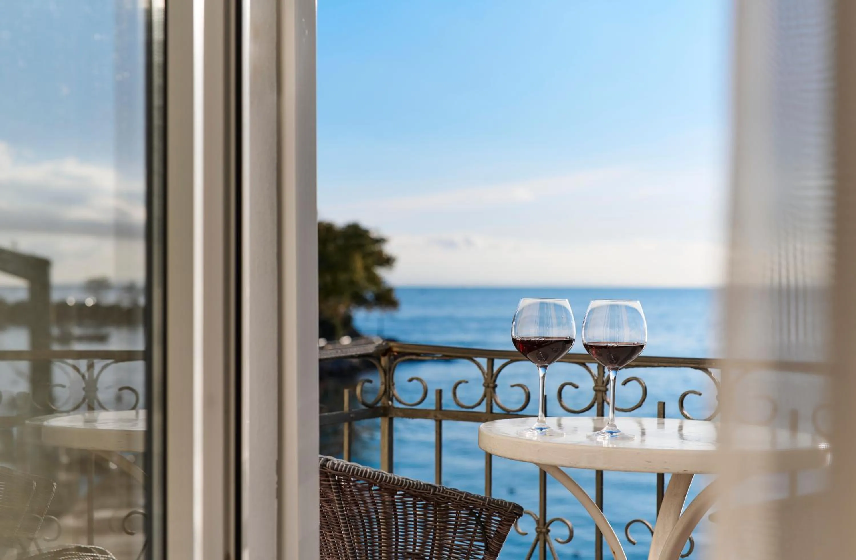 Balcony/Terrace in Hotel Villa Schubert