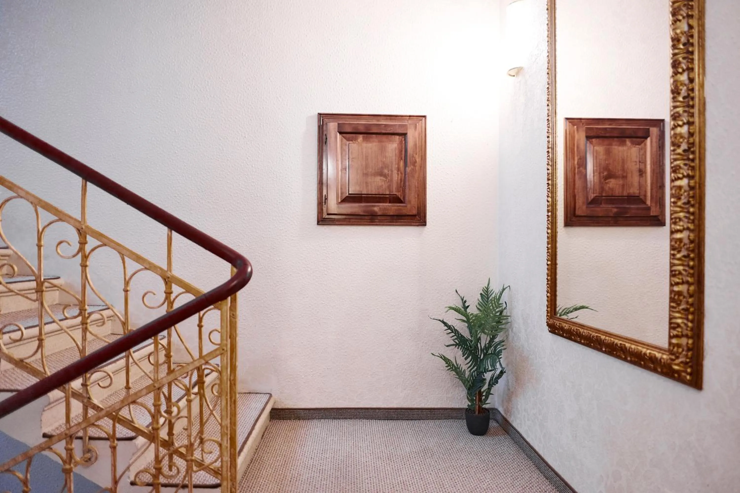 Decorative detail in Hotel Villa Schubert