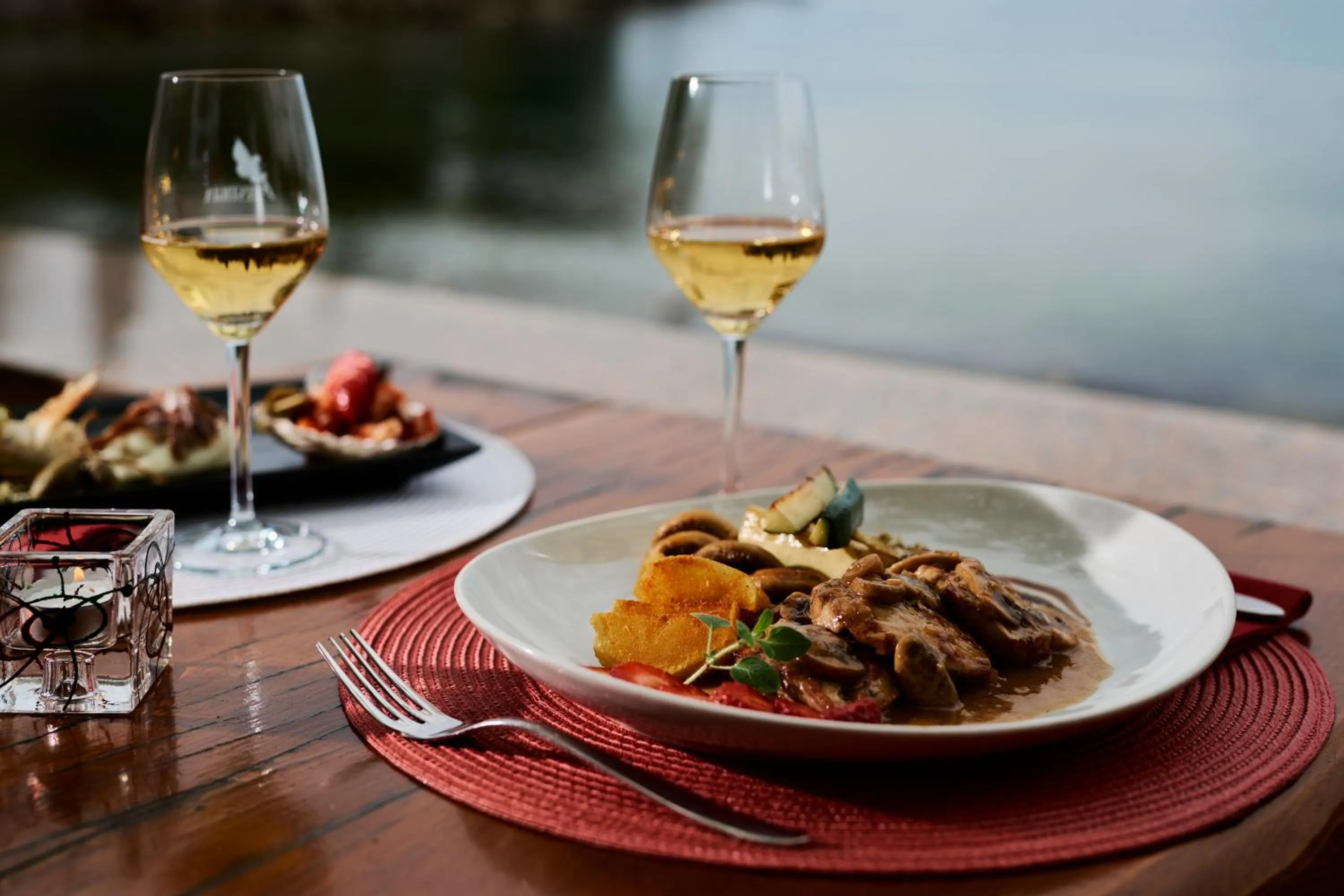 Food and drinks in Hotel Villa Schubert