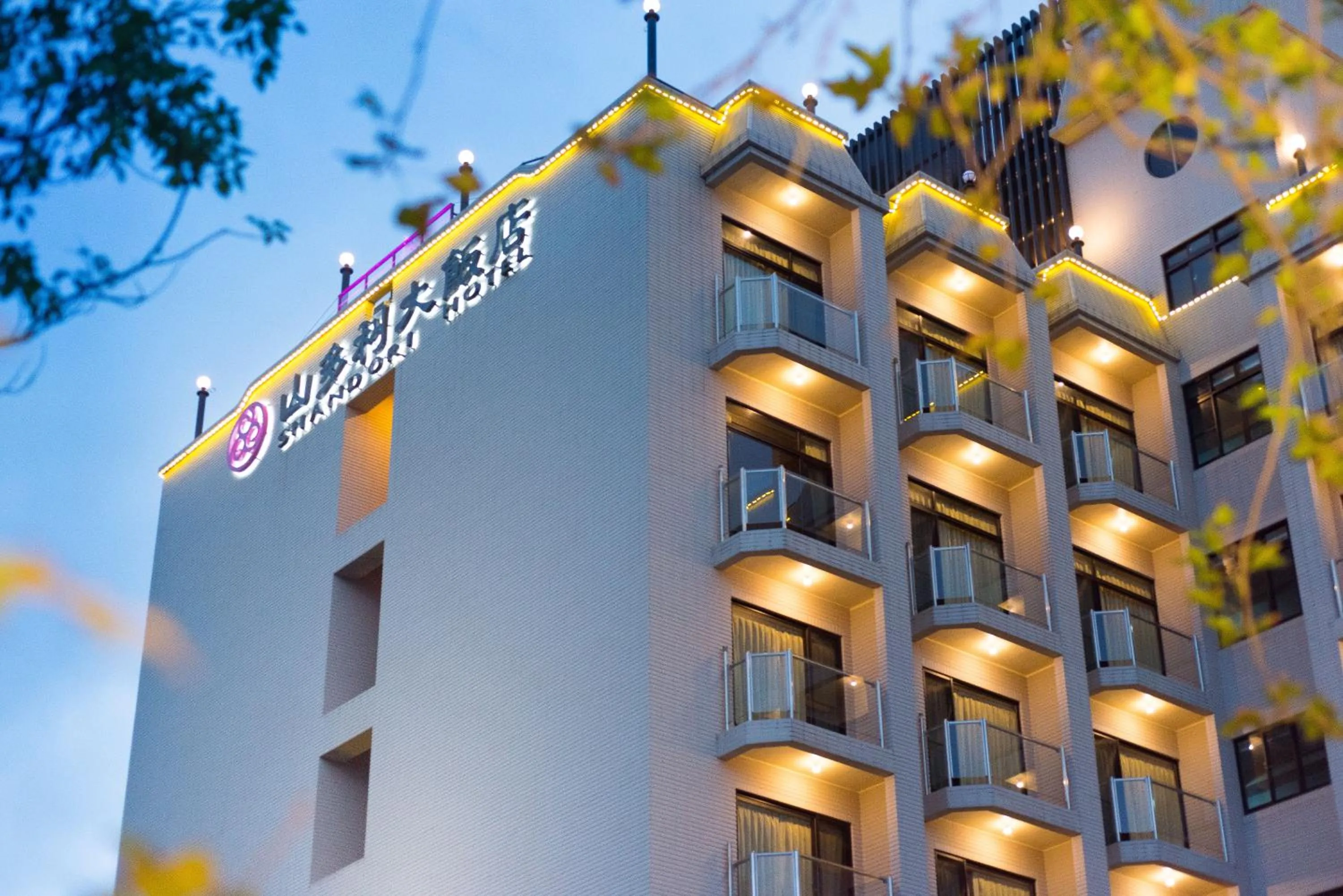 Property building in Shandori Hotel