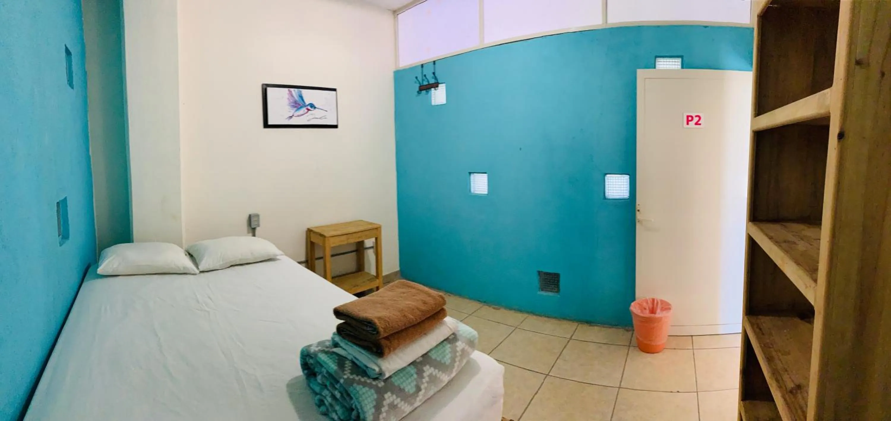 Bed in Hostal Bucerias