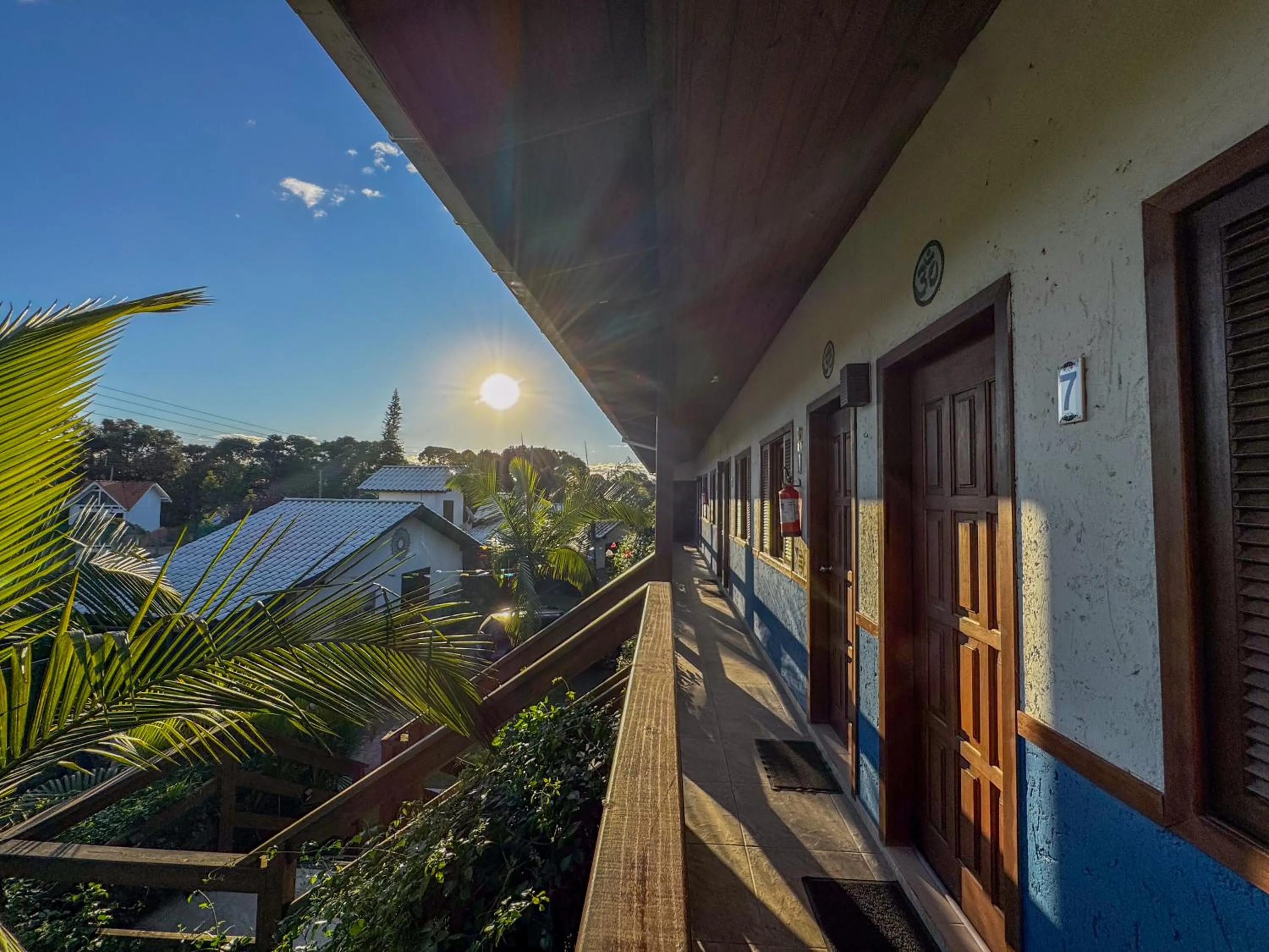 Balcony/Terrace in Pousada Lagoa do Rosa