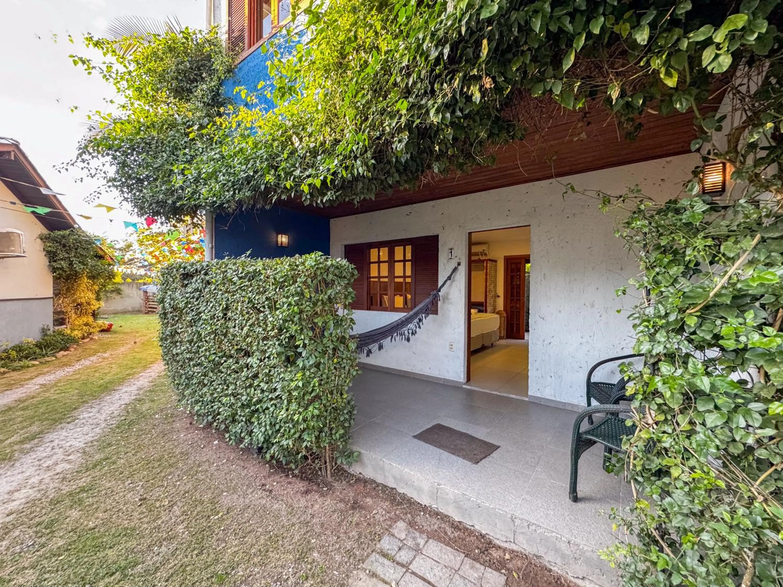 Patio in Pousada Lagoa do Rosa