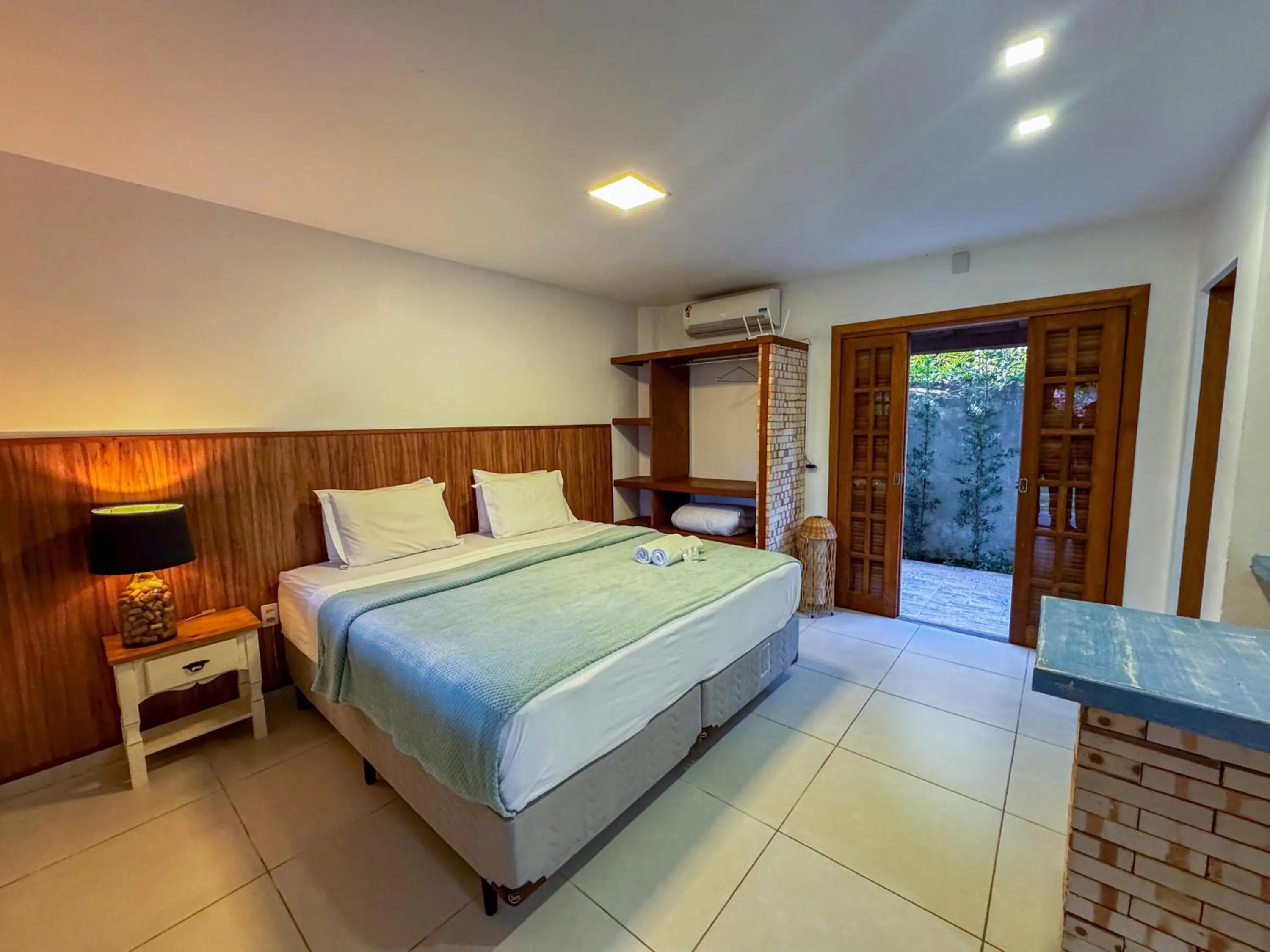 Bedroom, Bed in Pousada Lagoa do Rosa