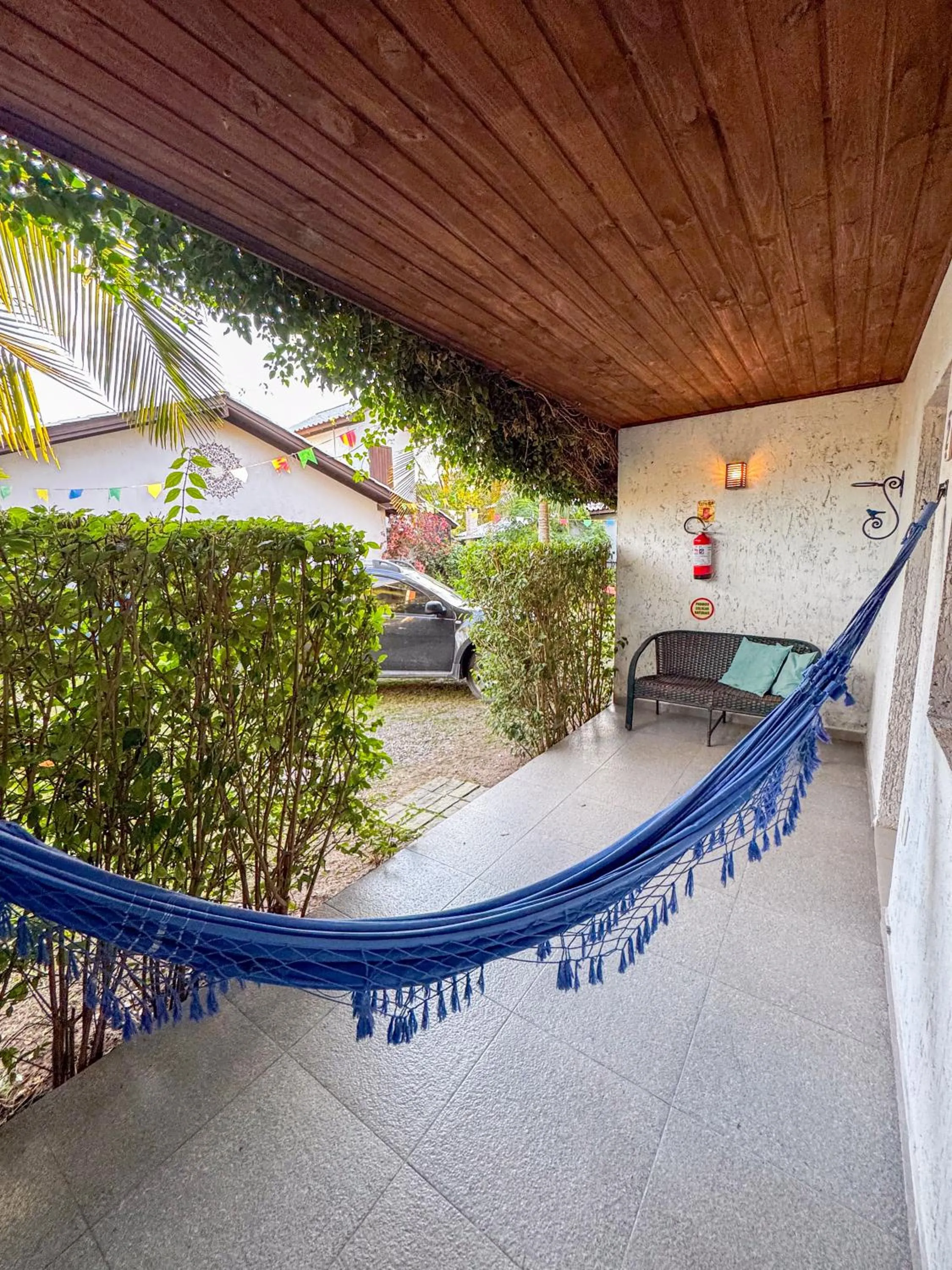 Patio in Pousada Lagoa do Rosa