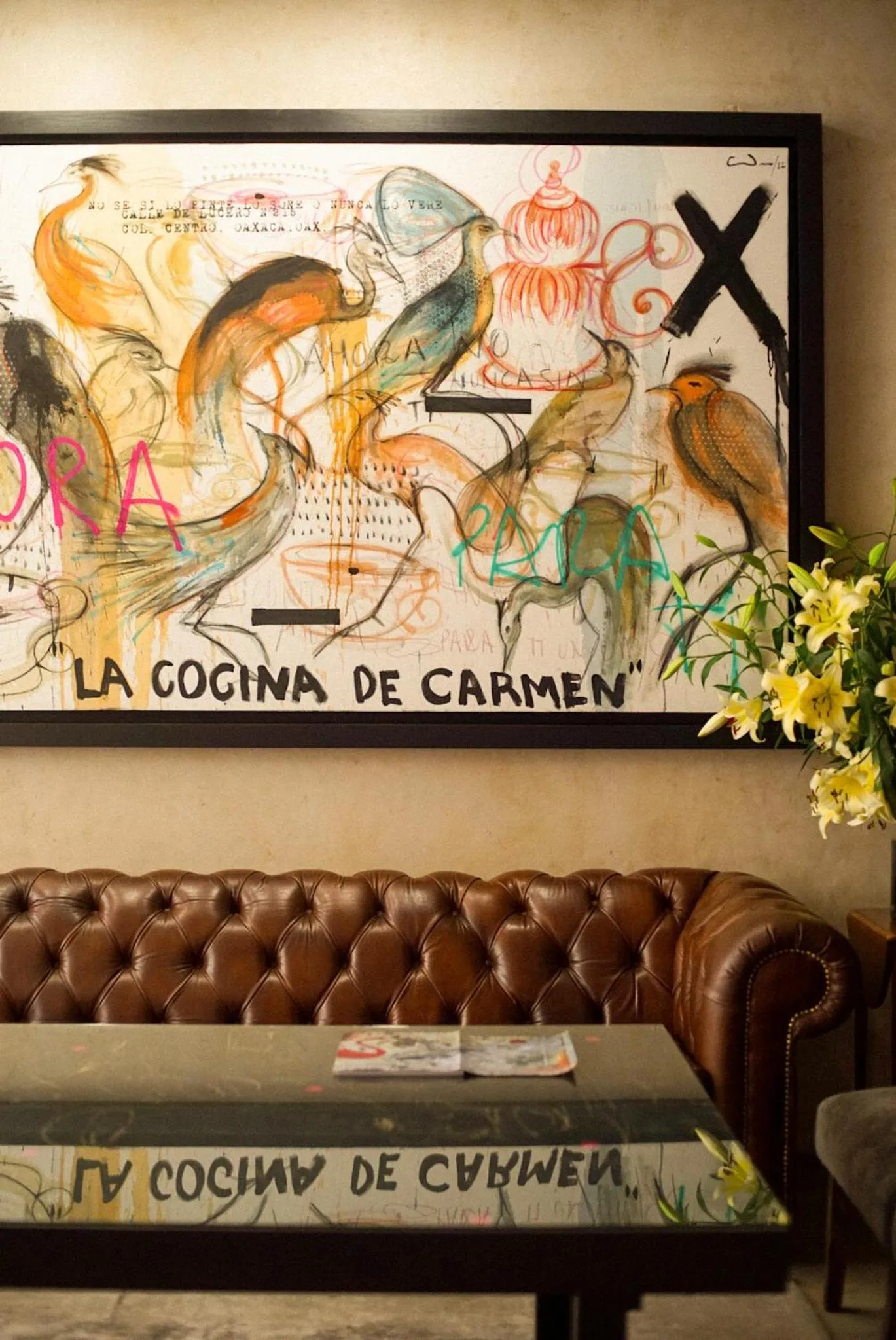 Living room in Casa Carmen Reforma