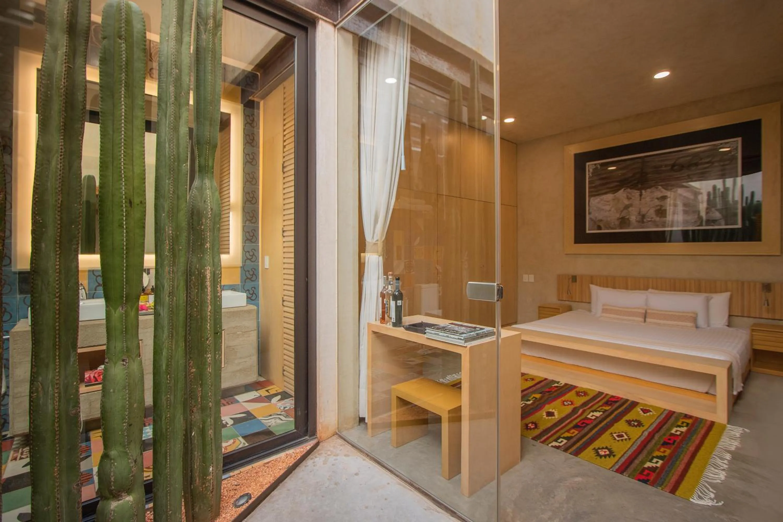 Garden, Bed in Casa Carmen Reforma