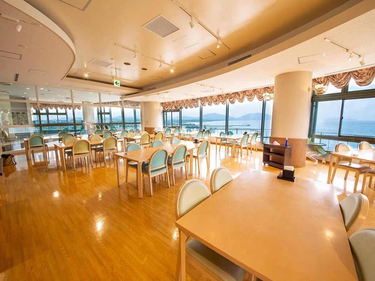 Restaurant/places to eat in Kokumin Shukusha Marine Terrace Ashiya