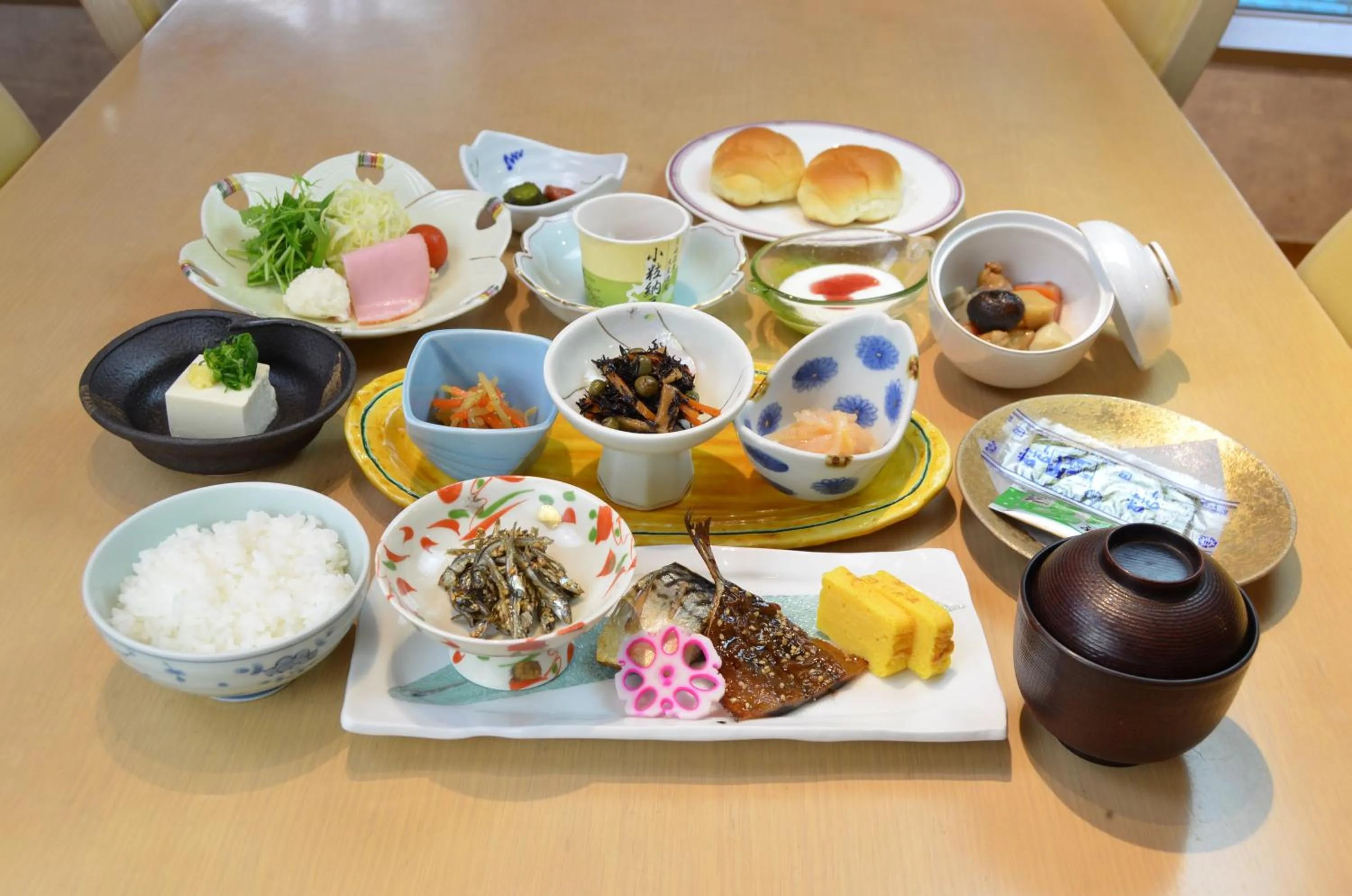 Breakfast in Kokumin Shukusha Marine Terrace Ashiya