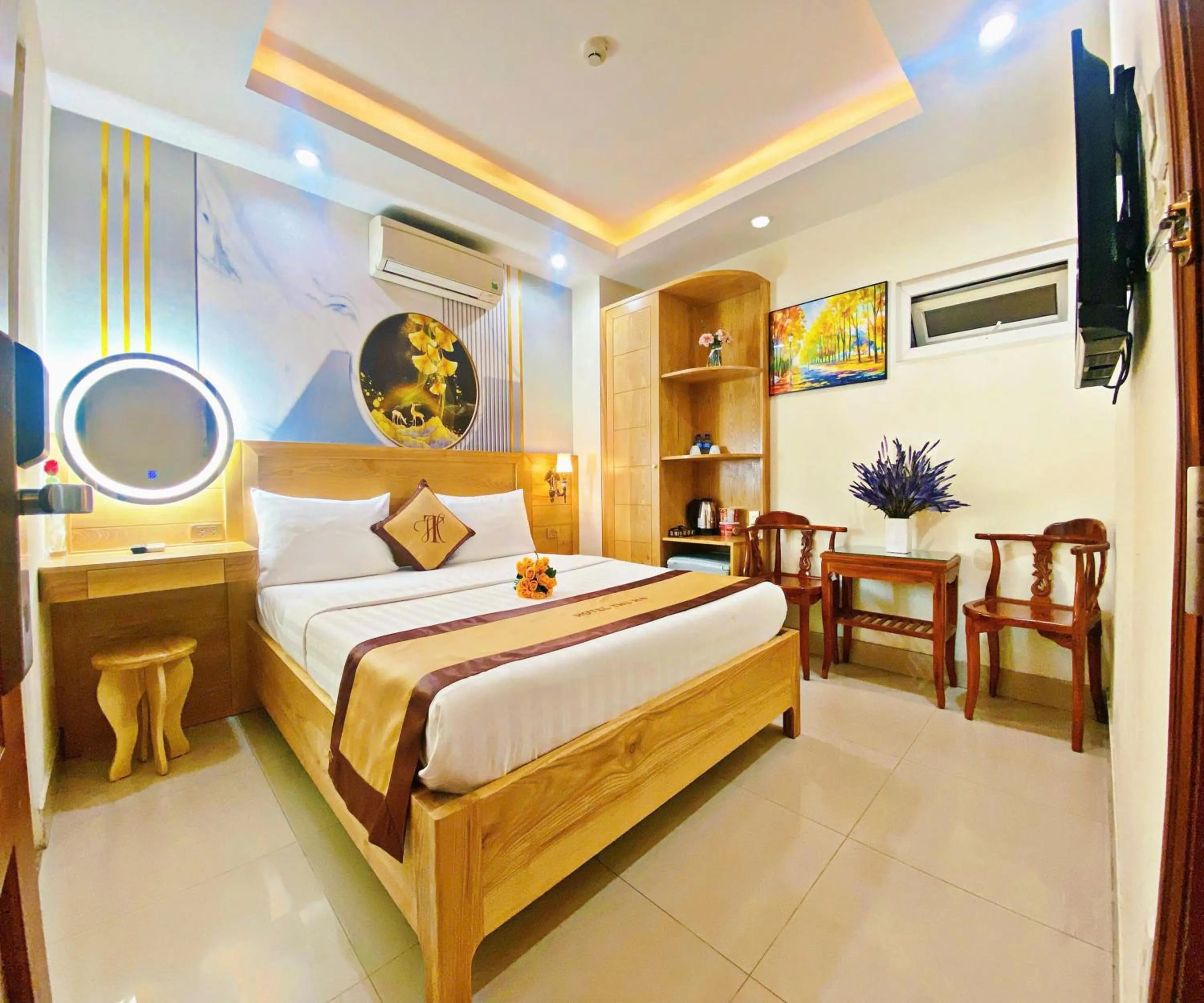 Bedroom, Bed in Thu Ha Airport Hotel