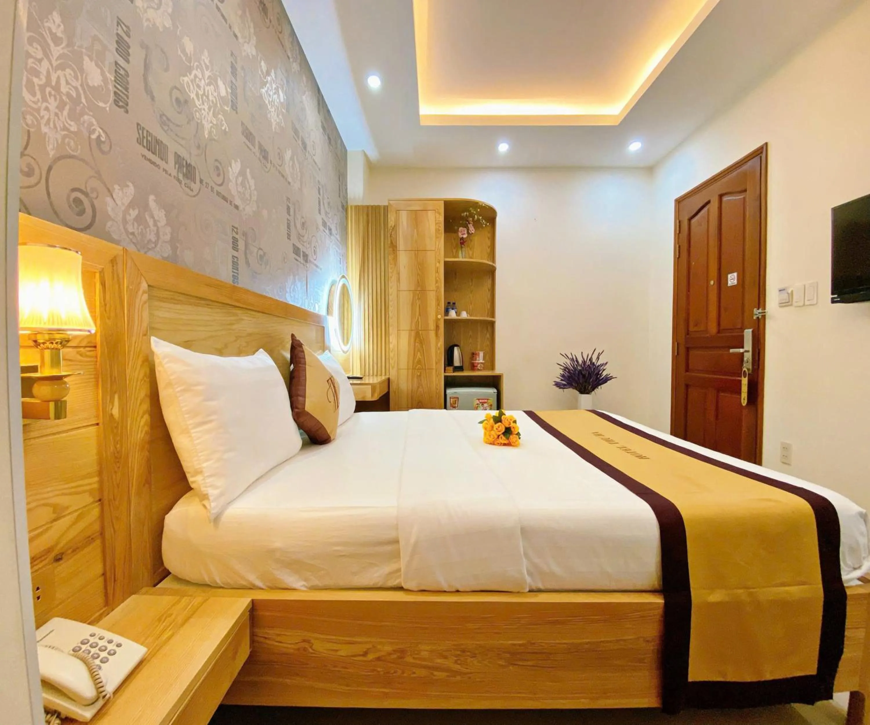 Bedroom, Bed in Thu Ha Airport Hotel