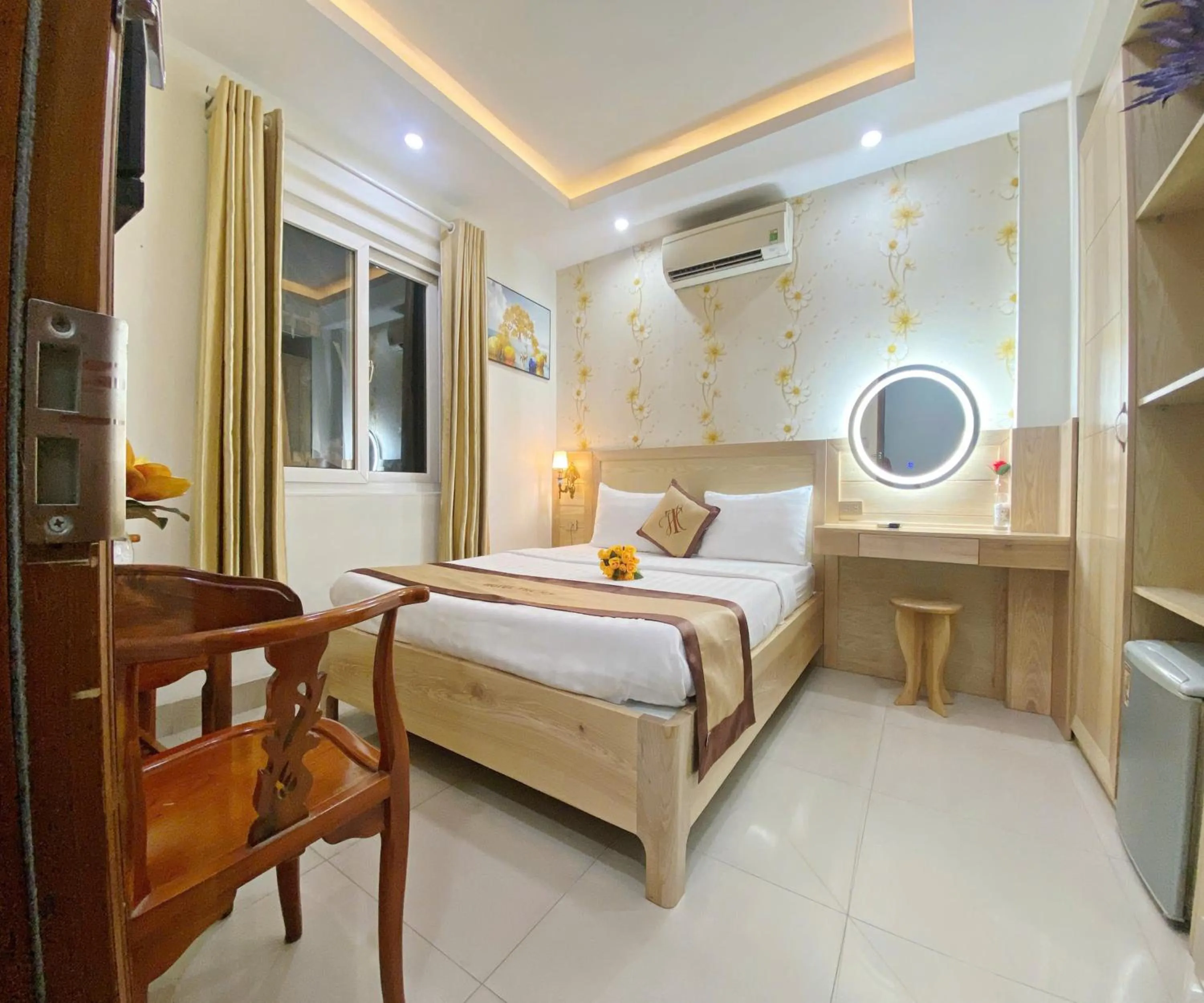 Bed in Thu Ha Airport Hotel