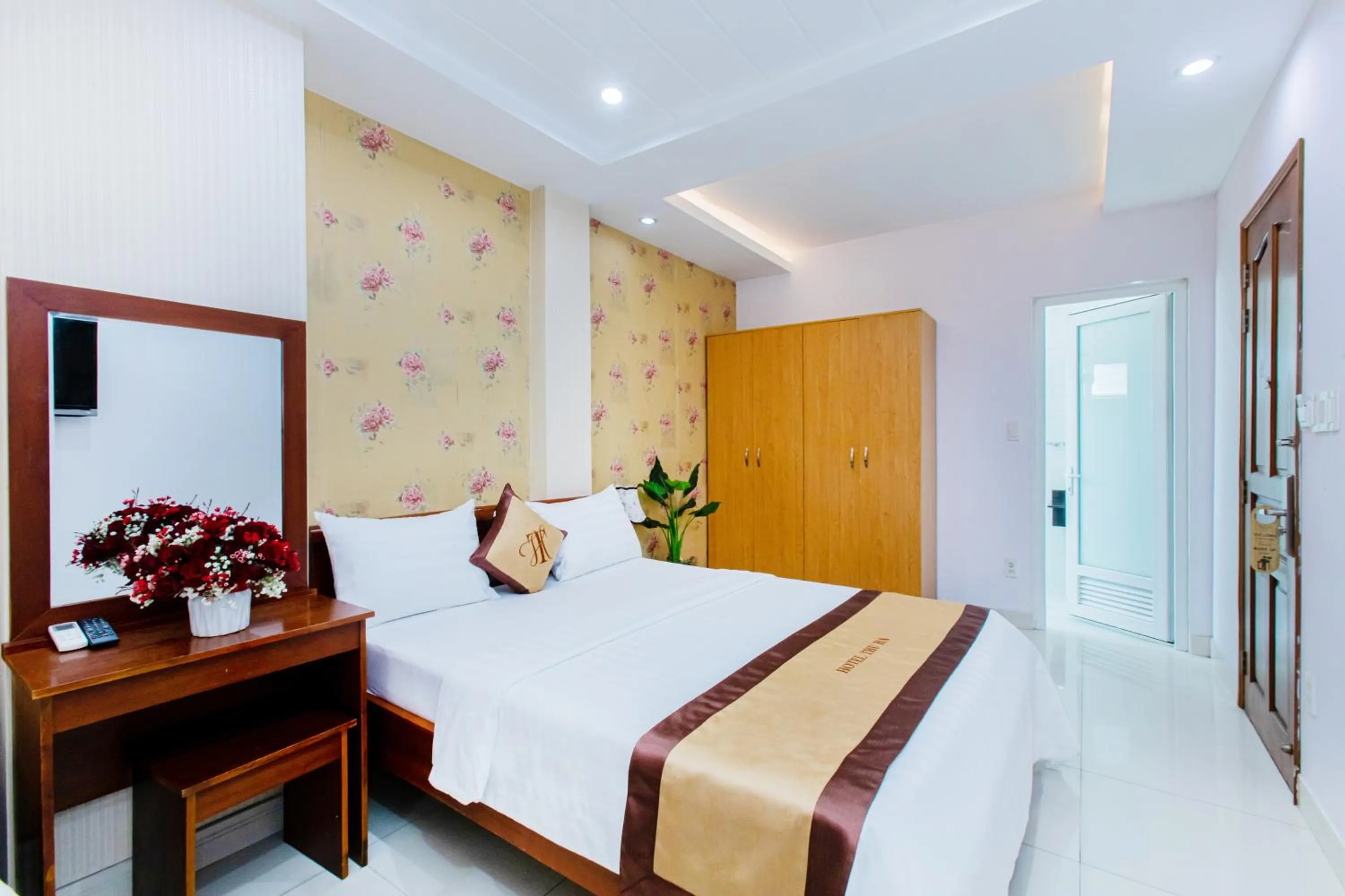 Bed in Thu Ha Airport Hotel