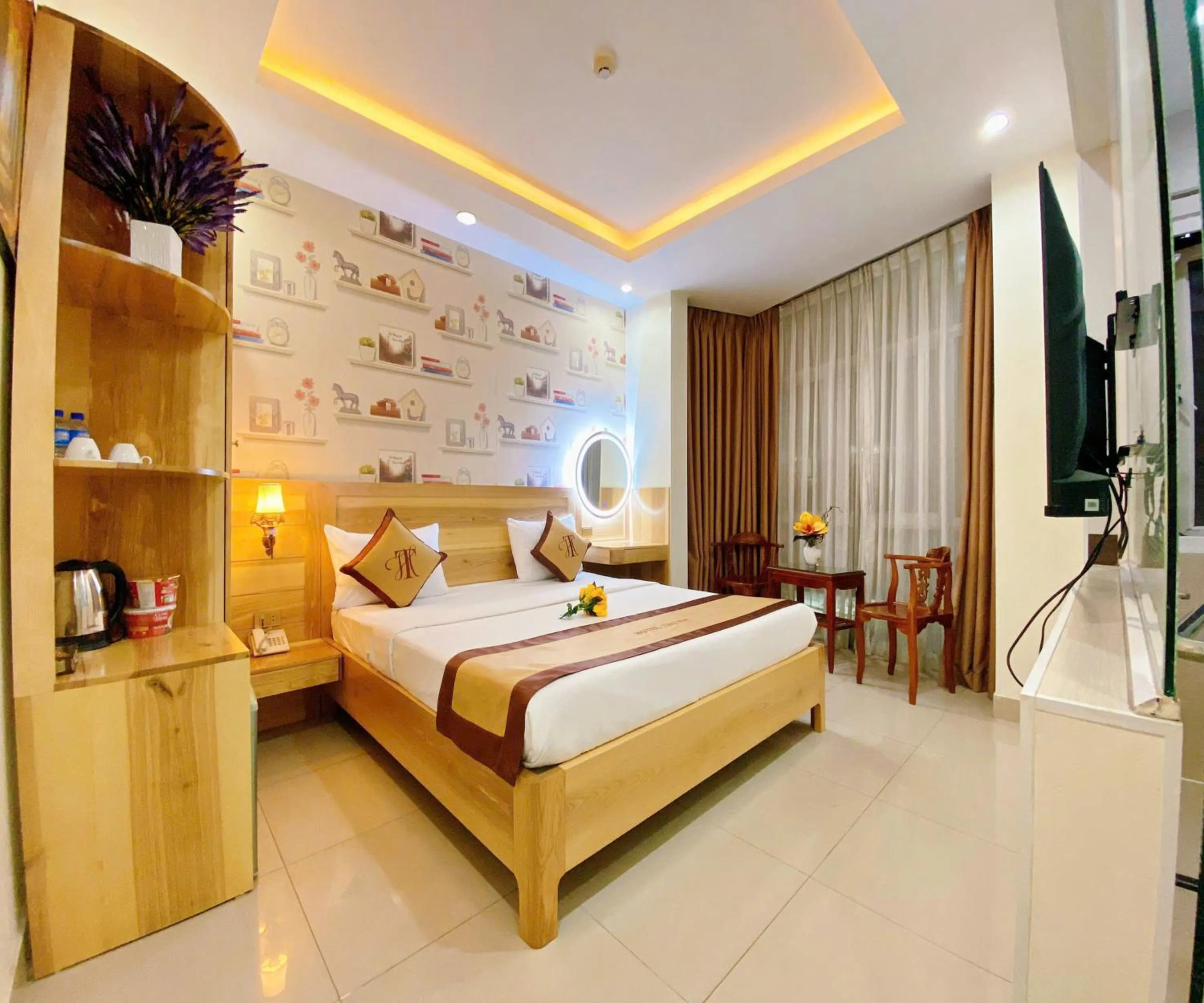 Bedroom, Bed in Thu Ha Airport Hotel