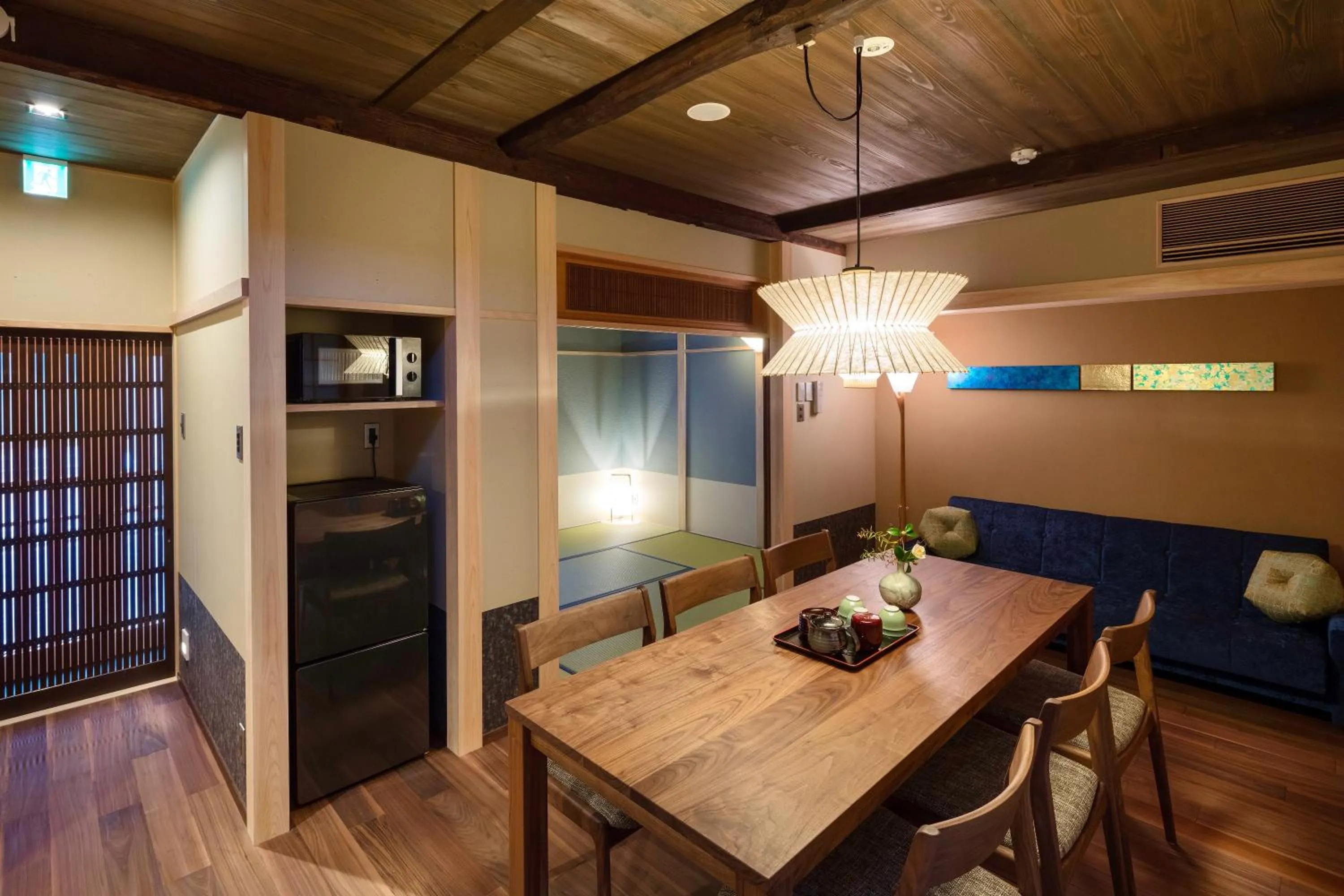 Living room in Ayaginu Machiya House