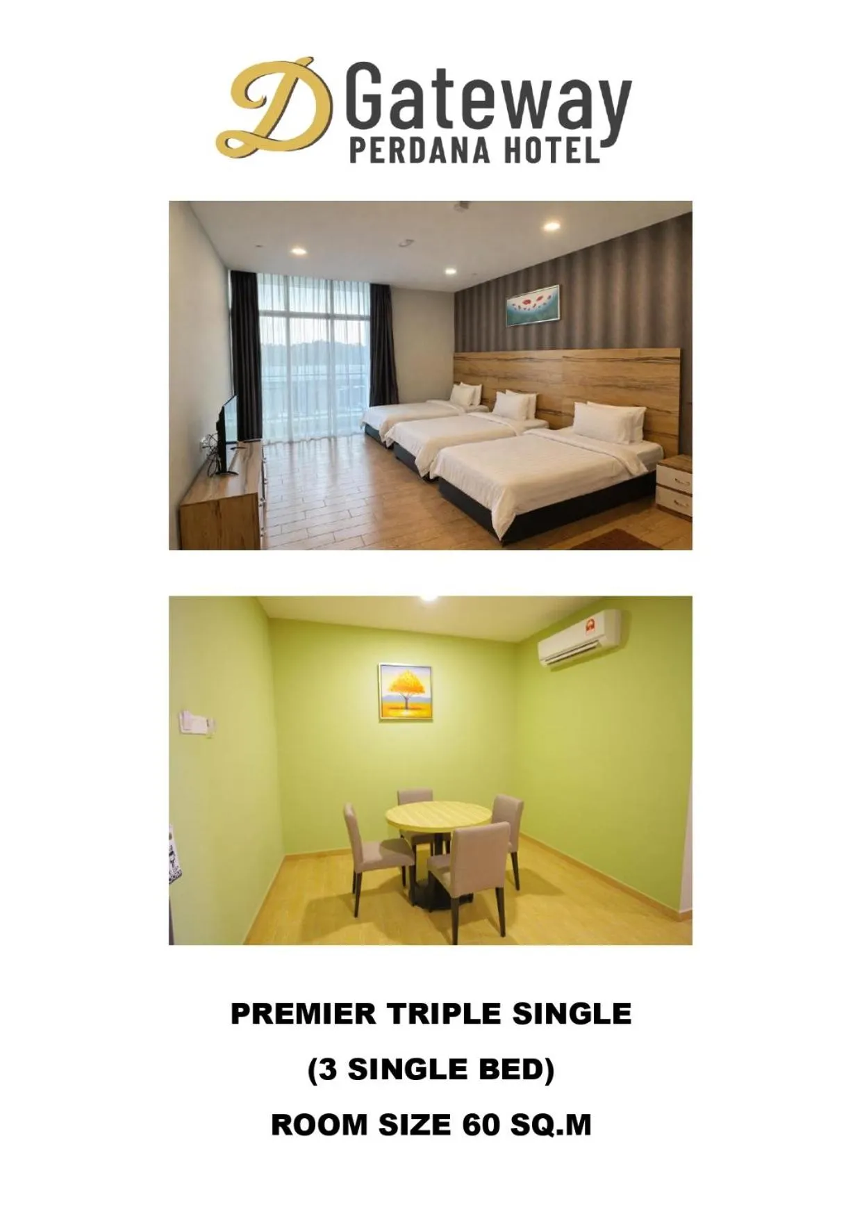 Decorative detail, Bed in D Gateway Perdana Hotel Bangi