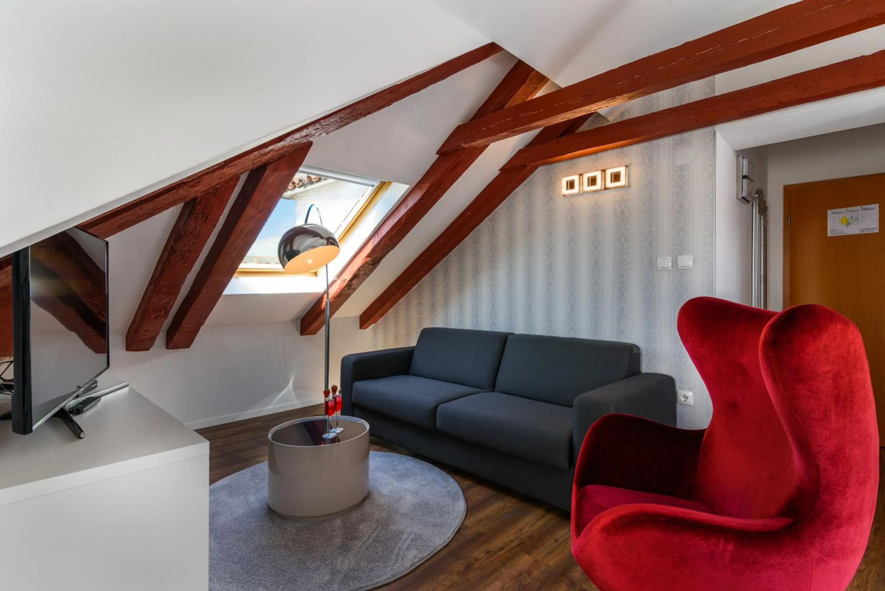 Seating area in Heritage Hotel Vila Sikaa