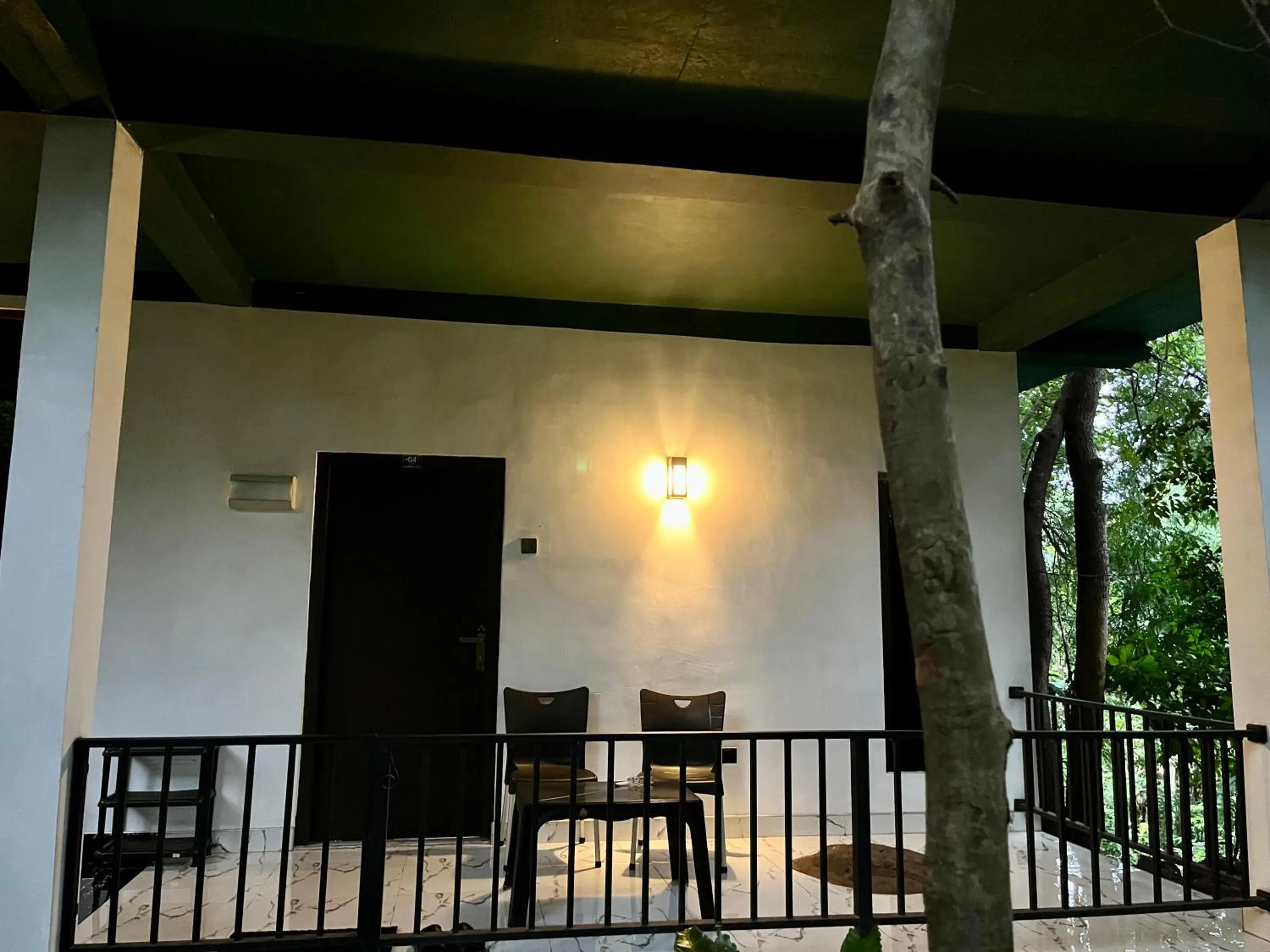 Patio in Green House Resort