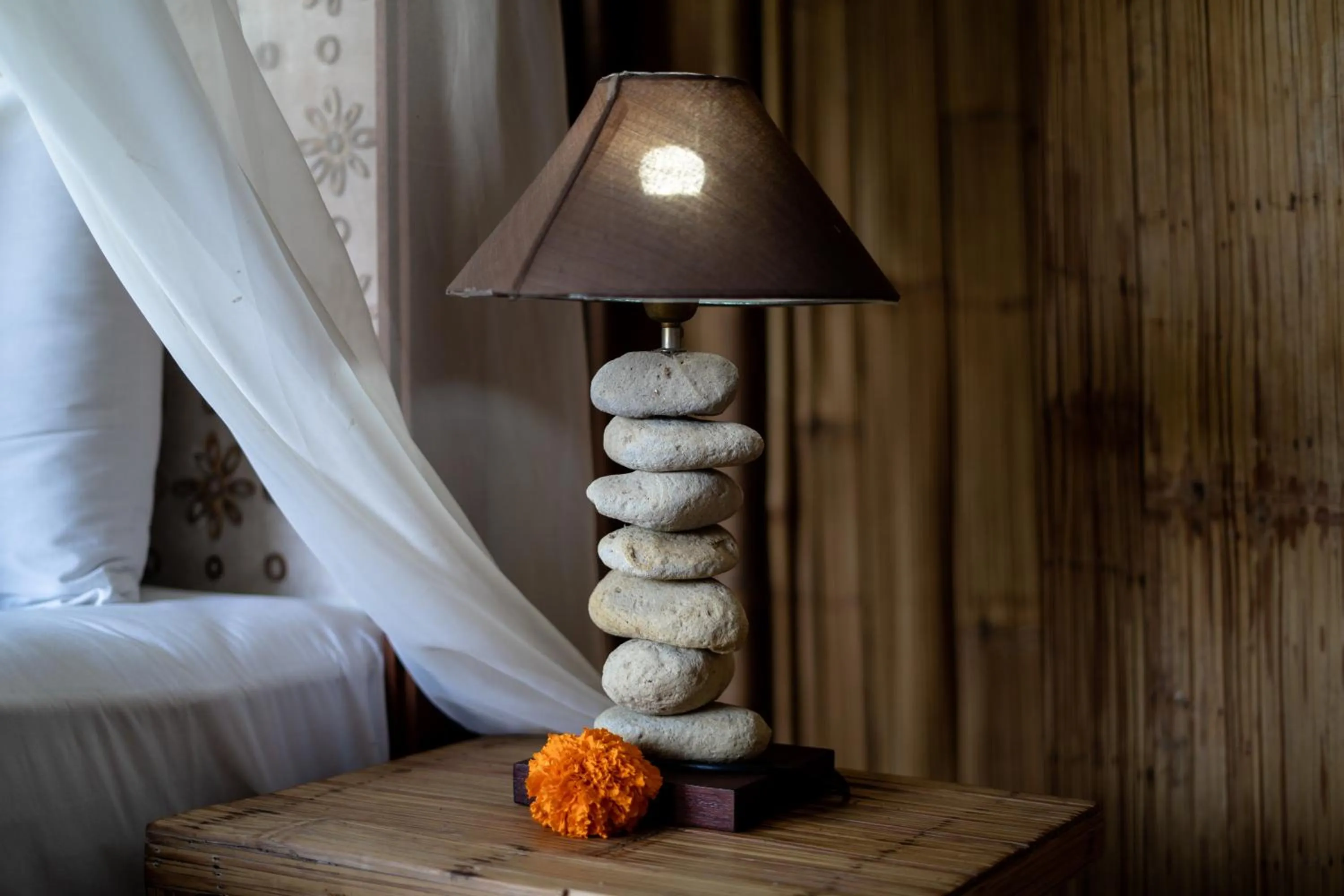 Bed in Padi Bali Retreat