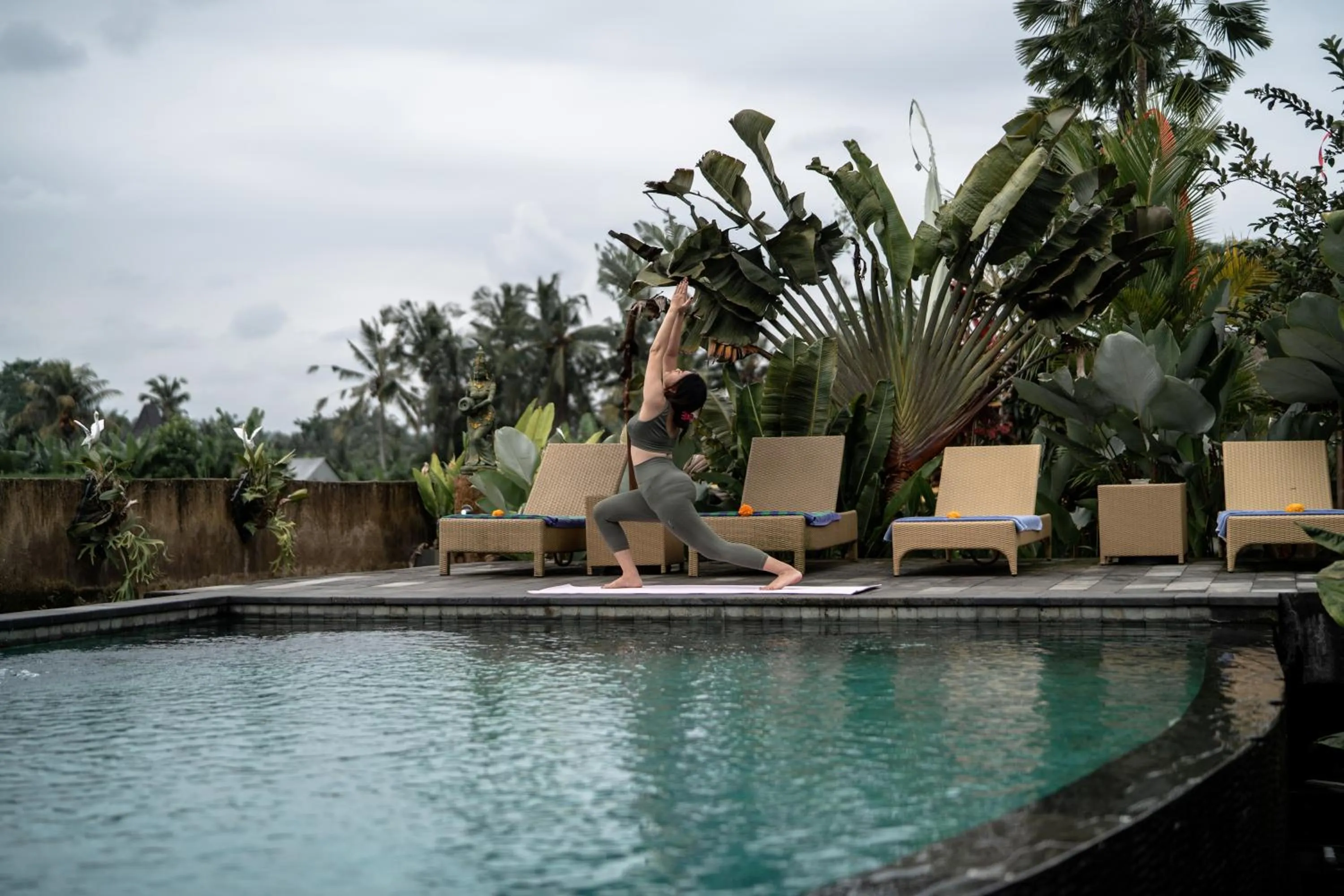 Patio in Padi Bali Retreat
